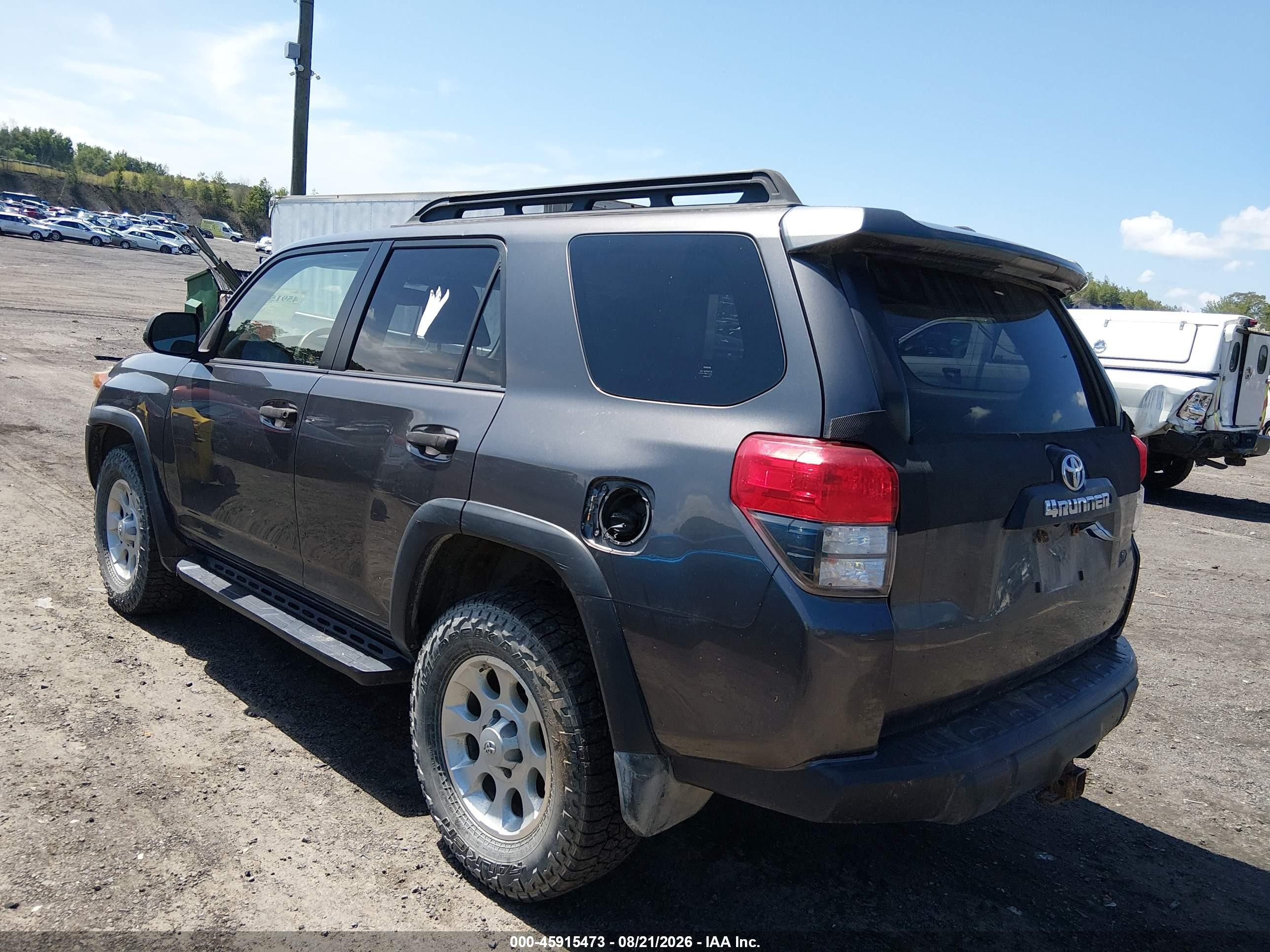 2013 Toyota 4runner Trail Gray vin: JTEBU5JR6D5138847