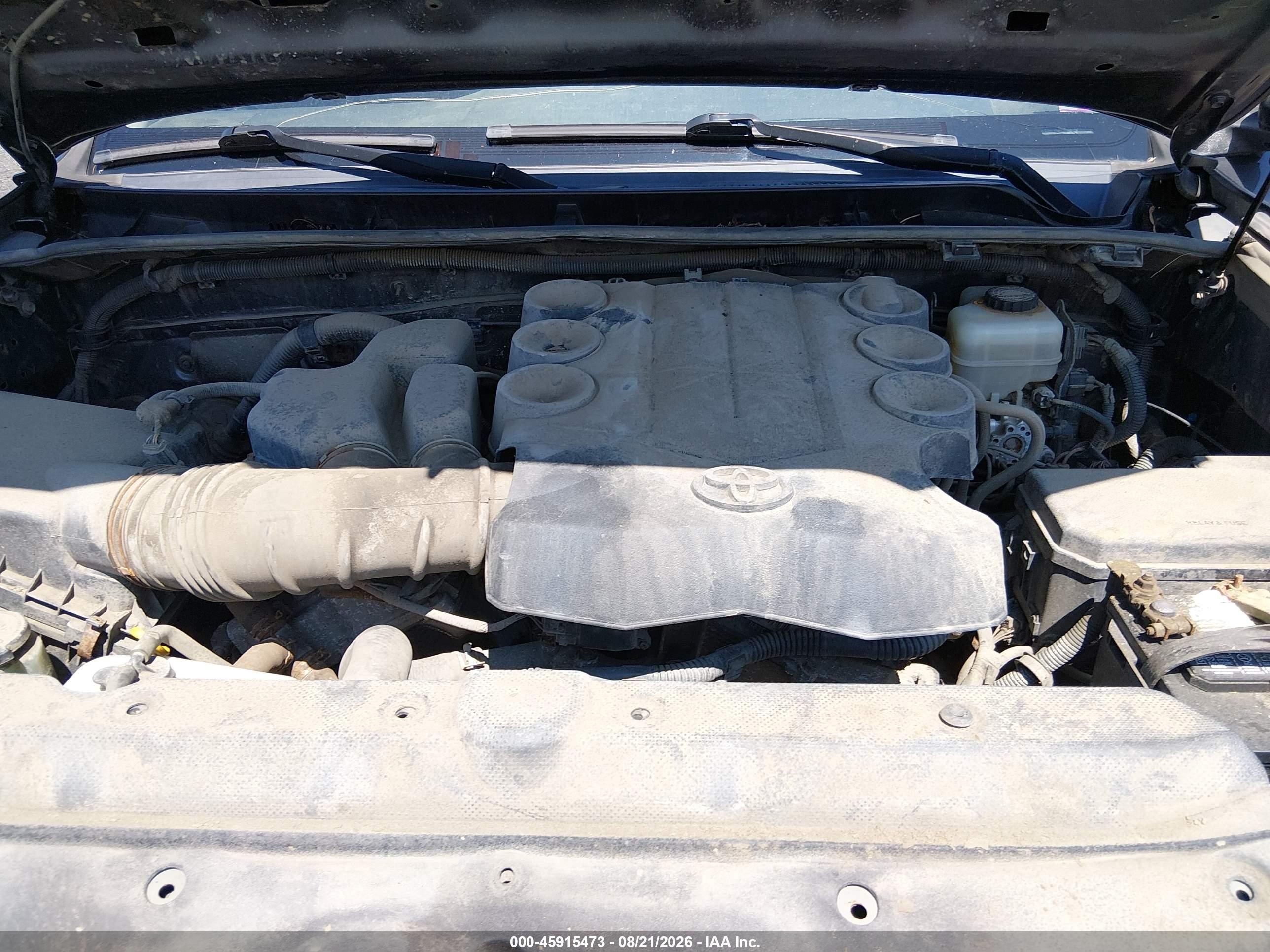 2013 Toyota 4runner Trail Gray vin: JTEBU5JR6D5138847