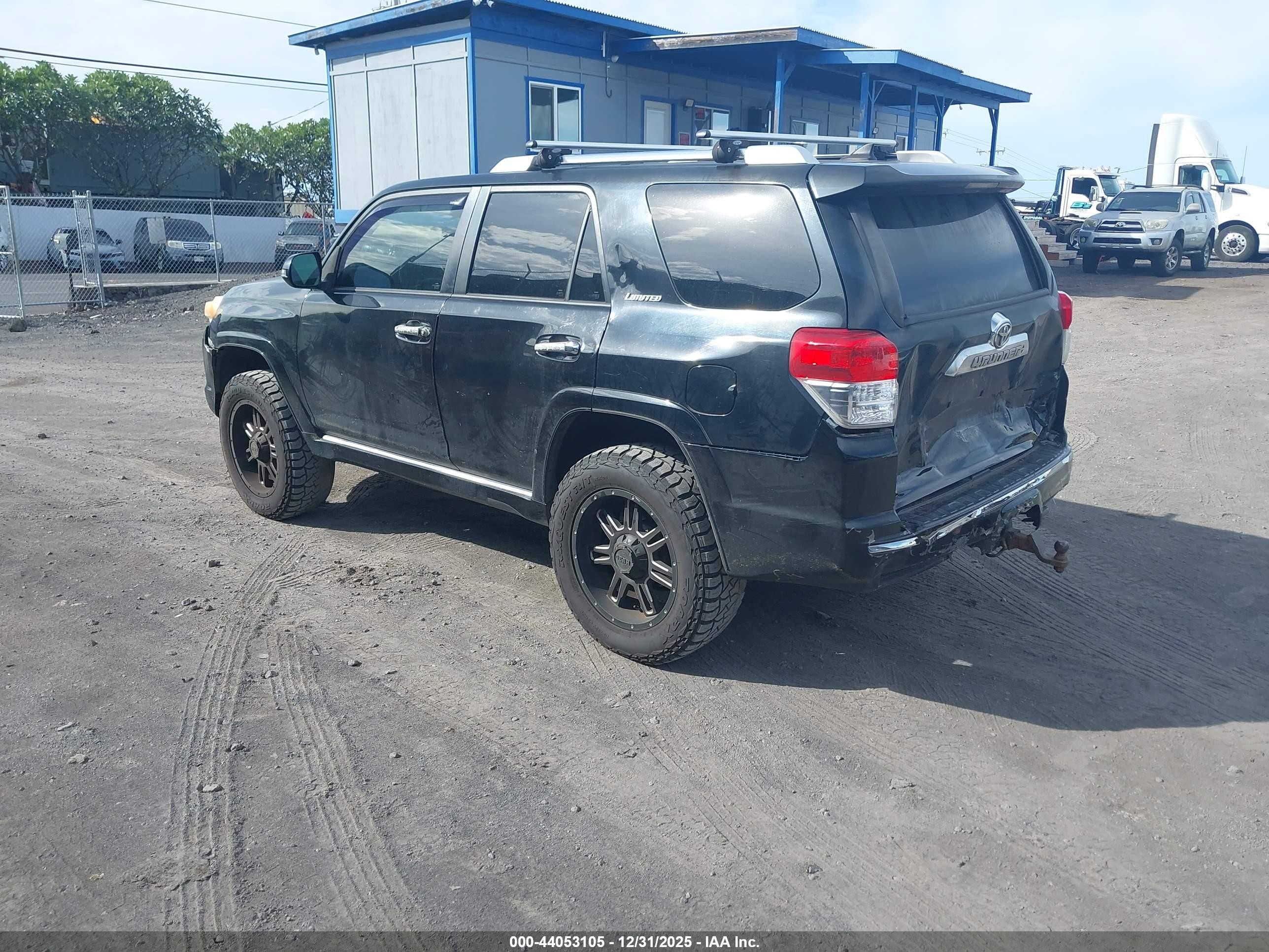 2013 Toyota 4runner Limited Black vin: JTEBU5JR6D5143353
