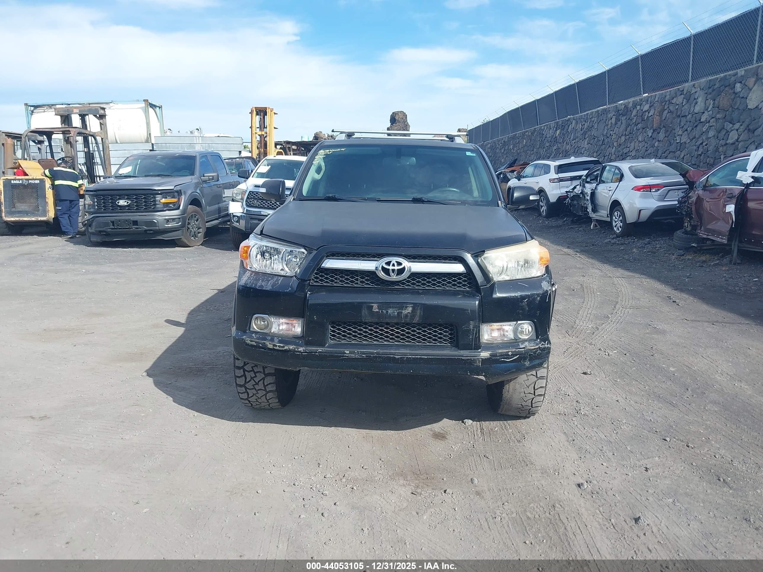 2013 Toyota 4runner Limited Black vin: JTEBU5JR6D5143353