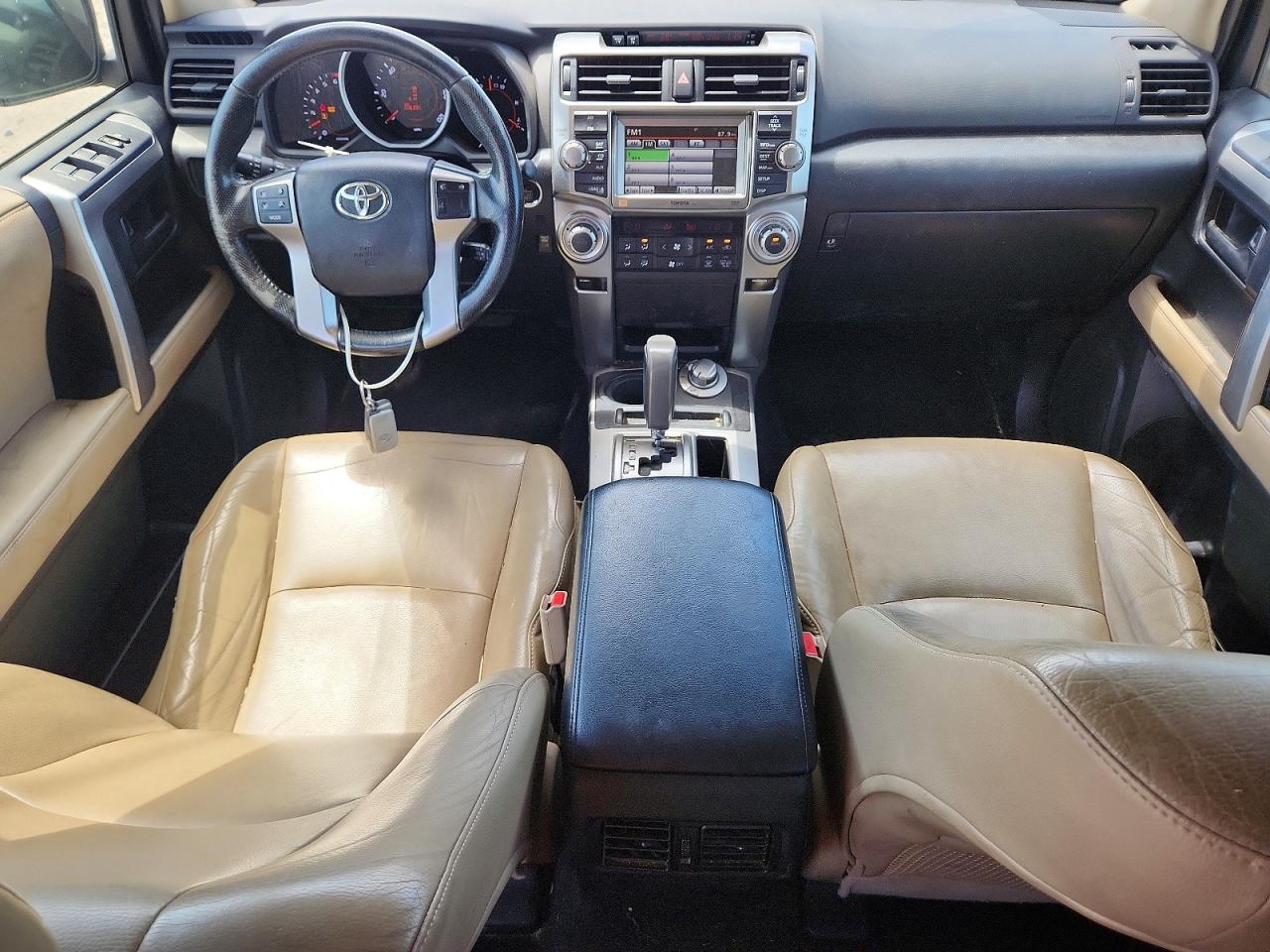 2013 Toyota 4runner Limited White vin: JTEBU5JR6D5149444