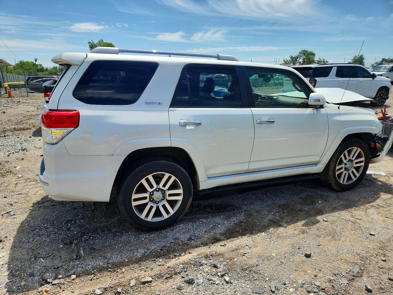 2013 Toyota 4runner Limited White vin: JTEBU5JR6D5149444