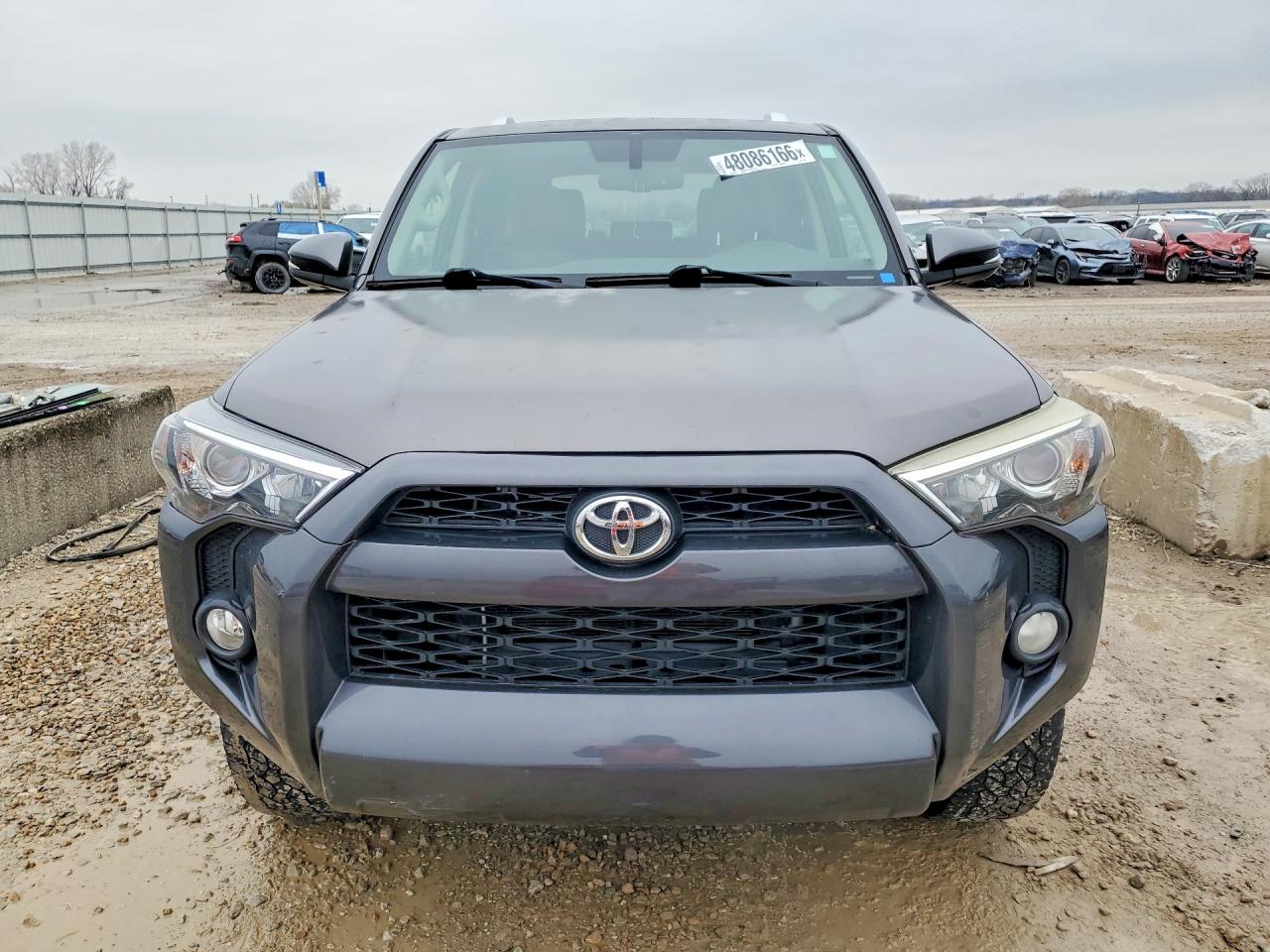 2014 Toyota 4runner Sr5 Premium Gray vin: JTEBU5JR6E5157481
