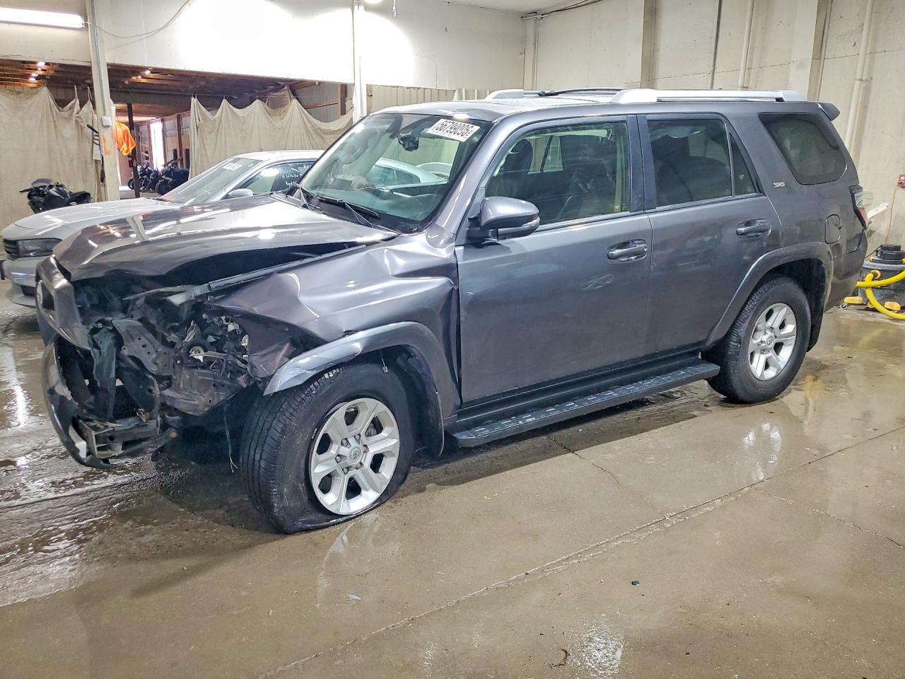2014 Toyota 4runner Sr5 Premium Gray vin: JTEBU5JR6E5201513