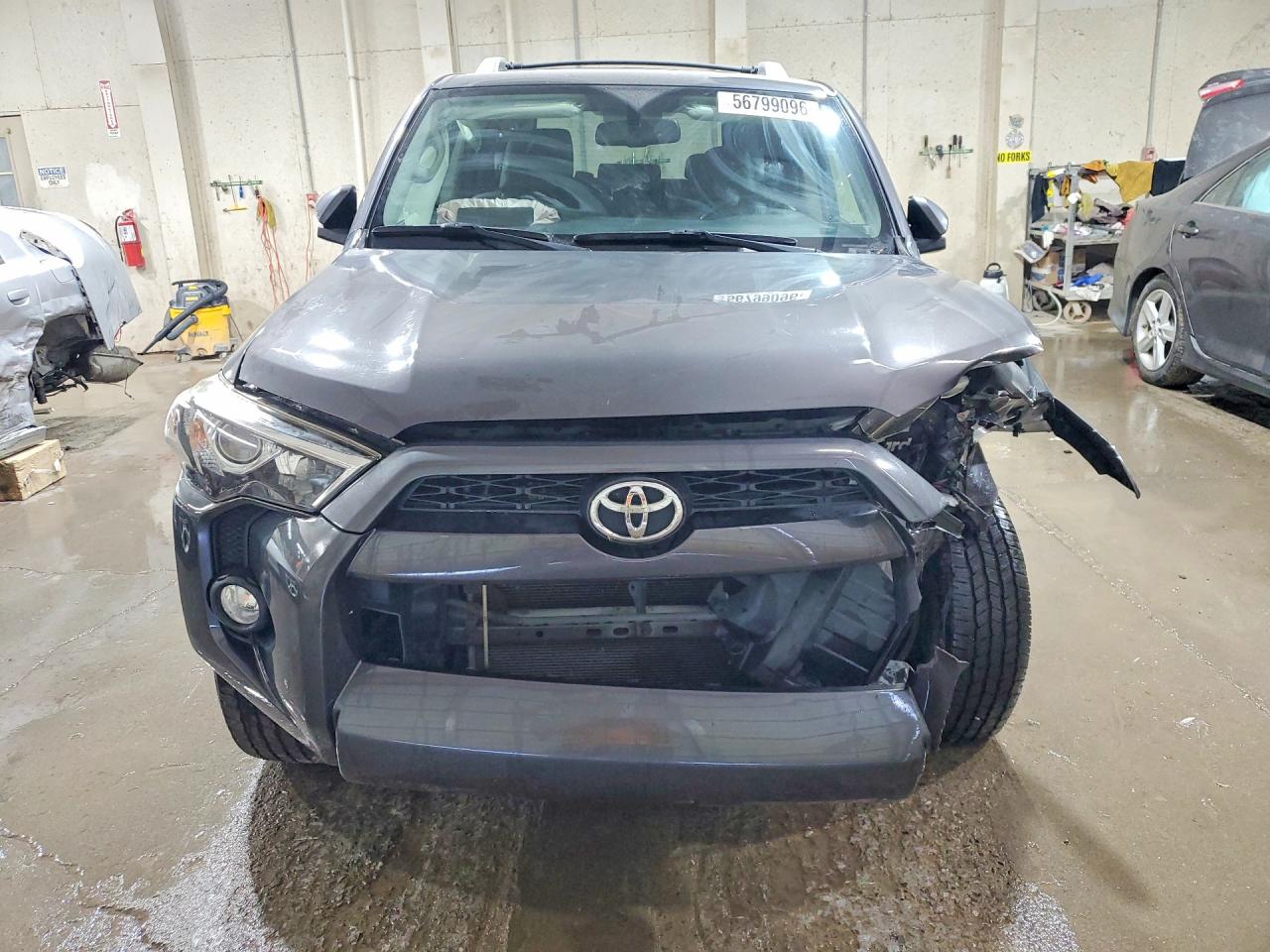 2014 Toyota 4runner Sr5 Premium Gray vin: JTEBU5JR6E5201513