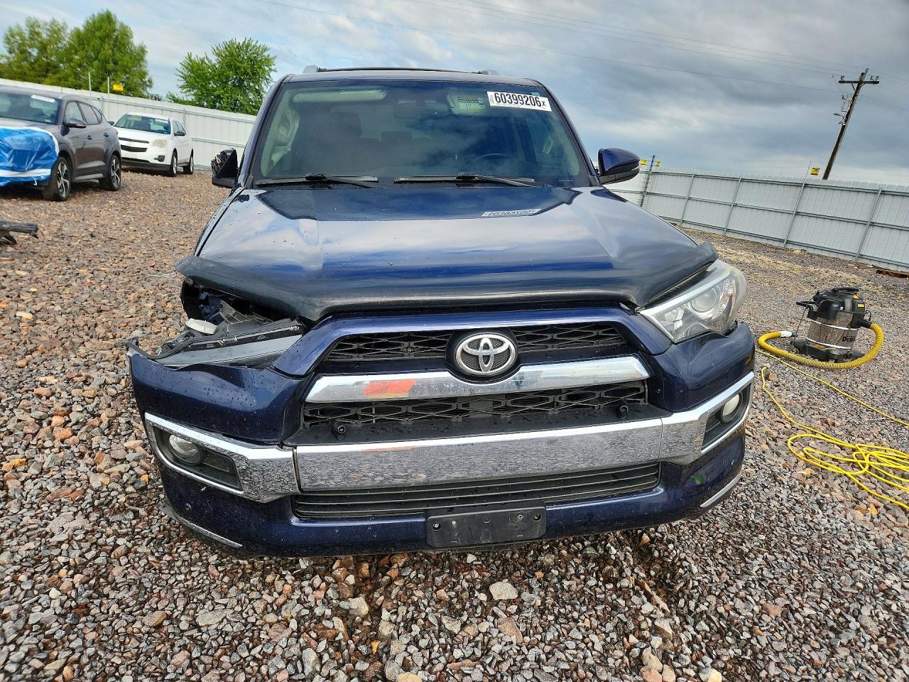 2015 Toyota 4runner Limited Blue vin: JTEBU5JR6F5204039