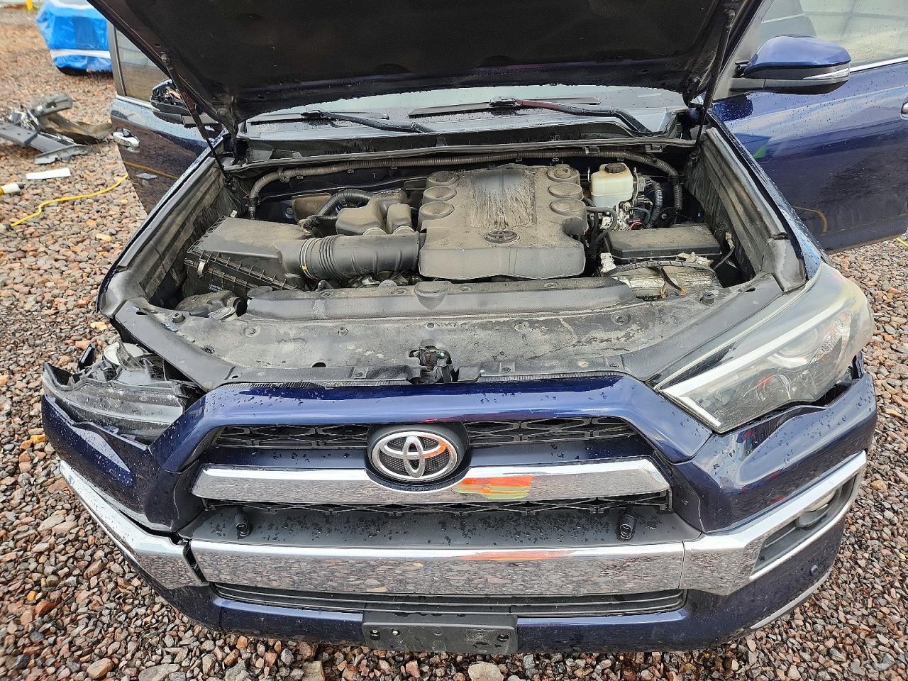 2015 Toyota 4runner Limited Blue vin: JTEBU5JR6F5204039