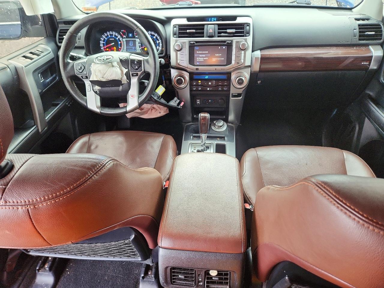 2015 Toyota 4runner Limited Blue vin: JTEBU5JR6F5204039