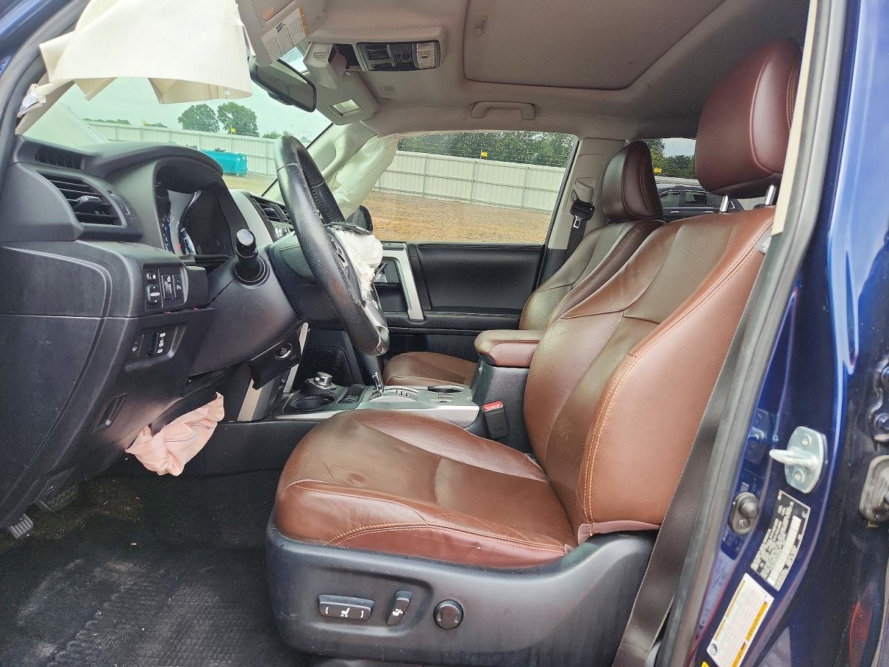 2015 Toyota 4runner Limited Blue vin: JTEBU5JR6F5204039