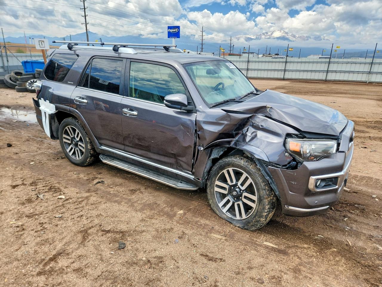 2015 Toyota 4runner Limited Gray vin: JTEBU5JR6F5269229