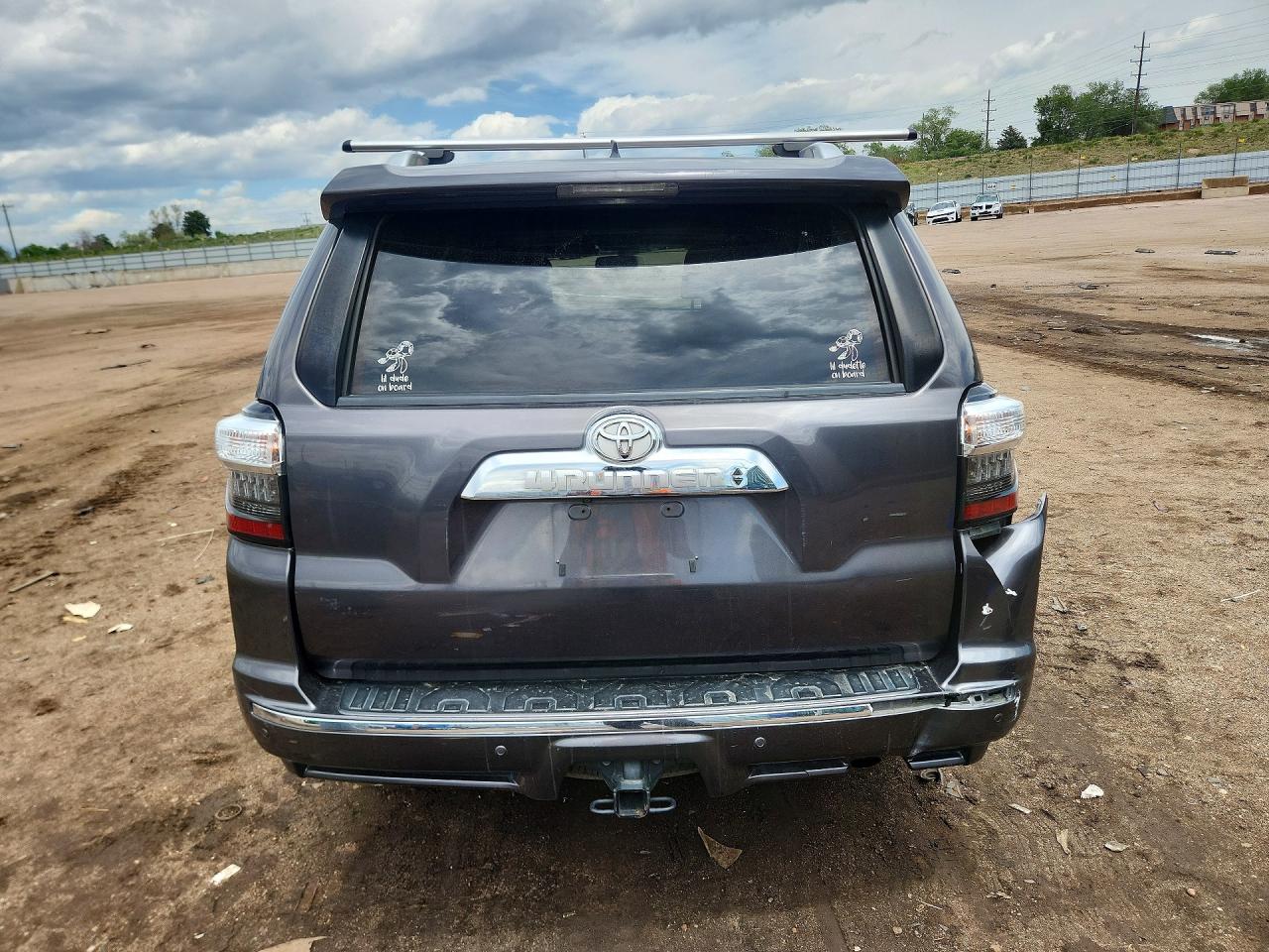 2015 Toyota 4runner Limited Gray vin: JTEBU5JR6F5269229