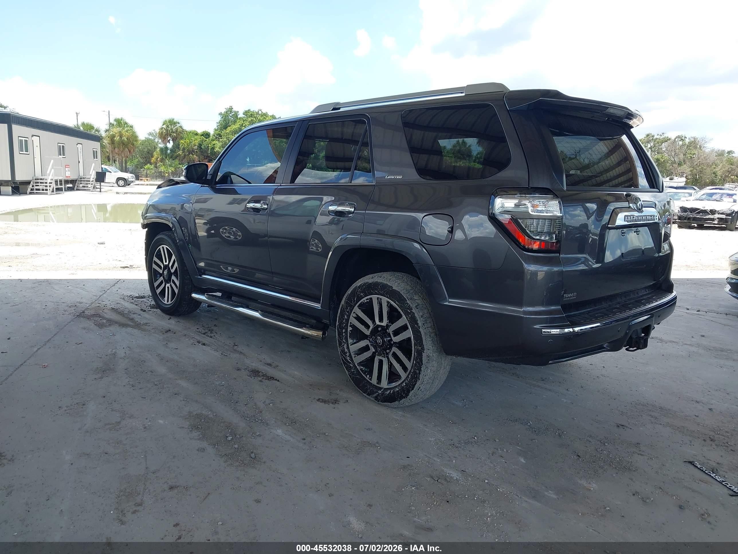 2015 Toyota 4runner Limited/sr5/sr5 Premium/trail/trail Premium/trd Pro Gray vin: JTEBU5JR6F5273233