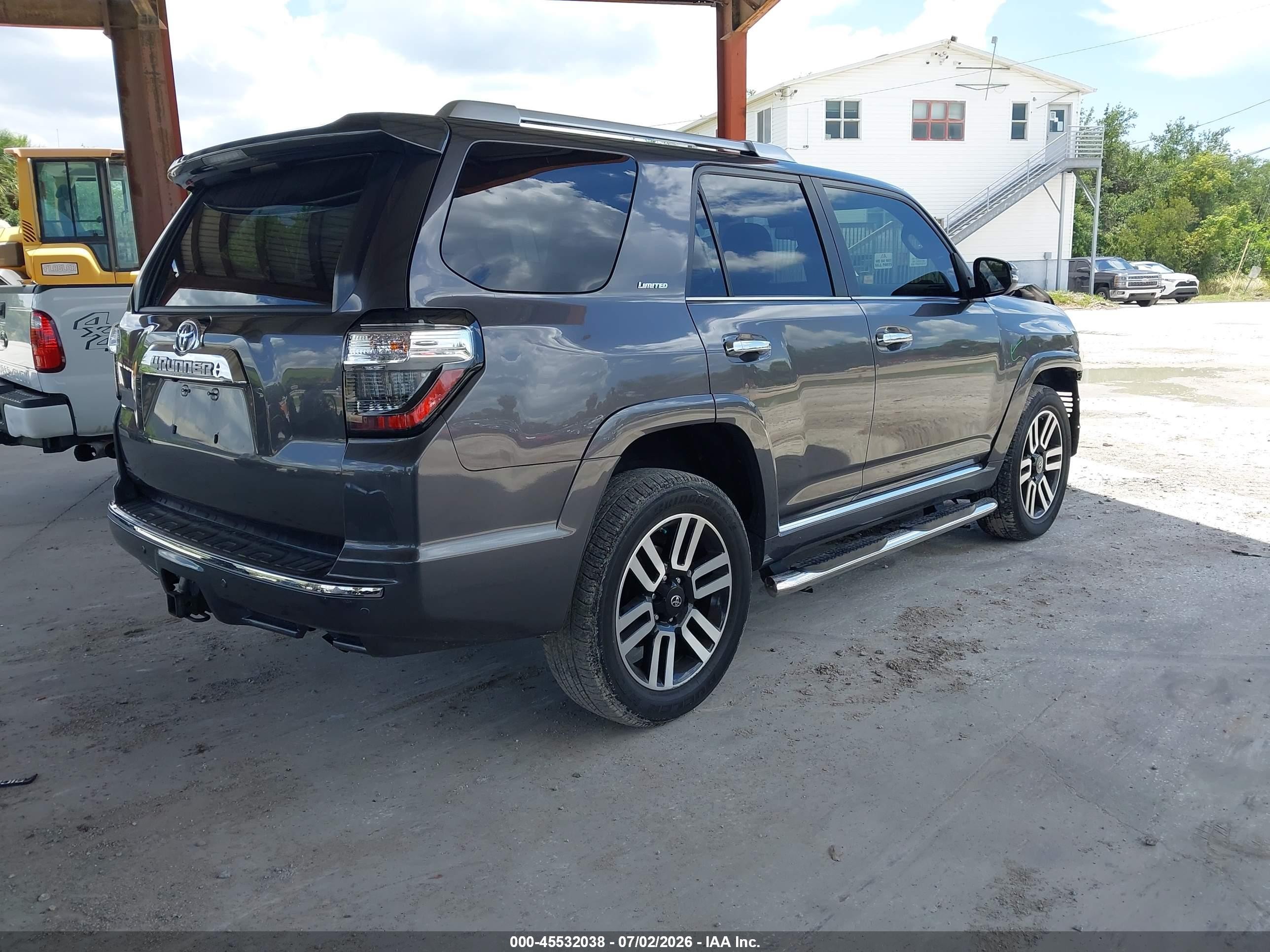 2015 Toyota 4runner Limited/sr5/sr5 Premium/trail/trail Premium/trd Pro Gray vin: JTEBU5JR6F5273233