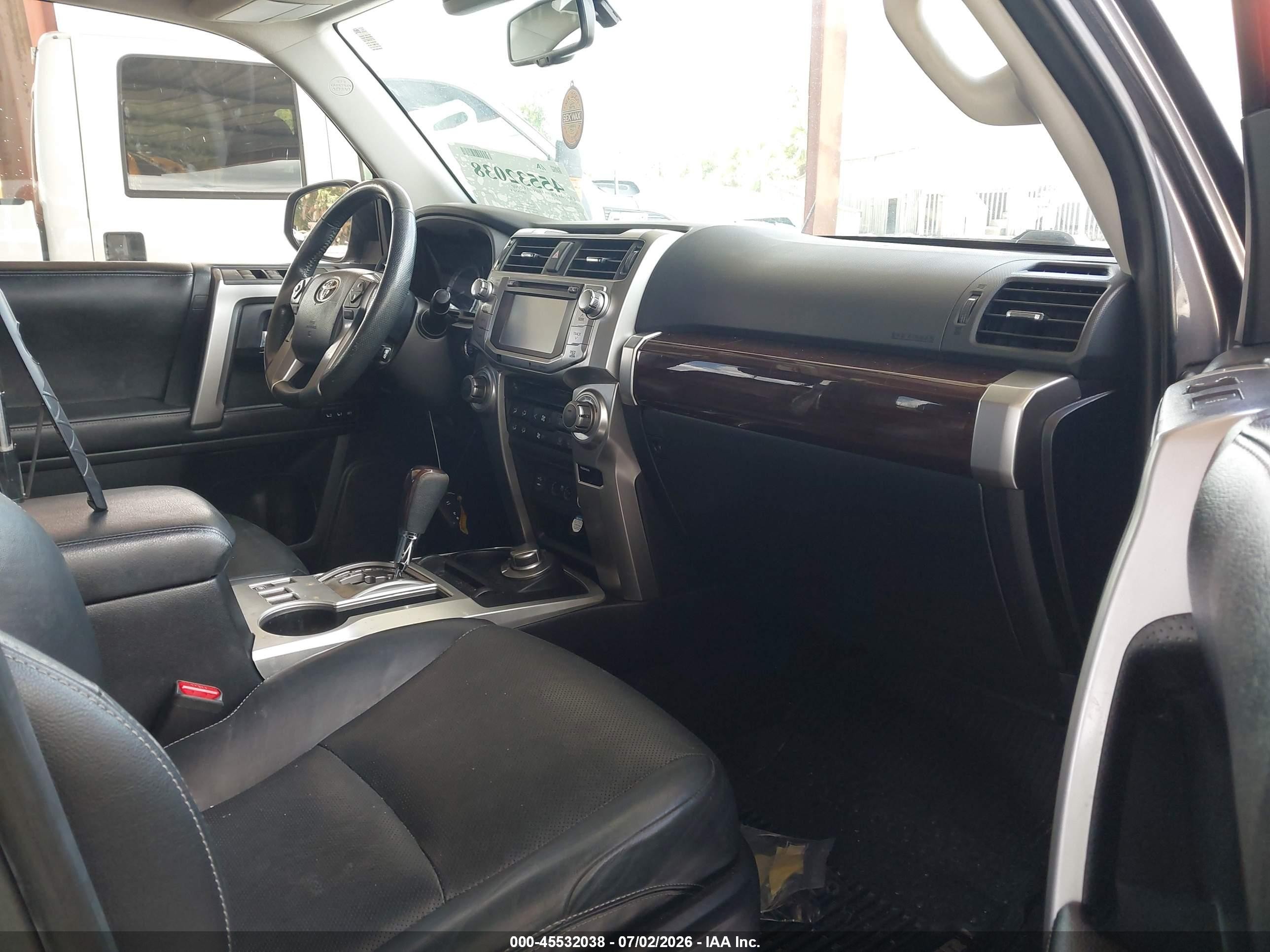 2015 Toyota 4runner Limited/sr5/sr5 Premium/trail/trail Premium/trd Pro Gray vin: JTEBU5JR6F5273233