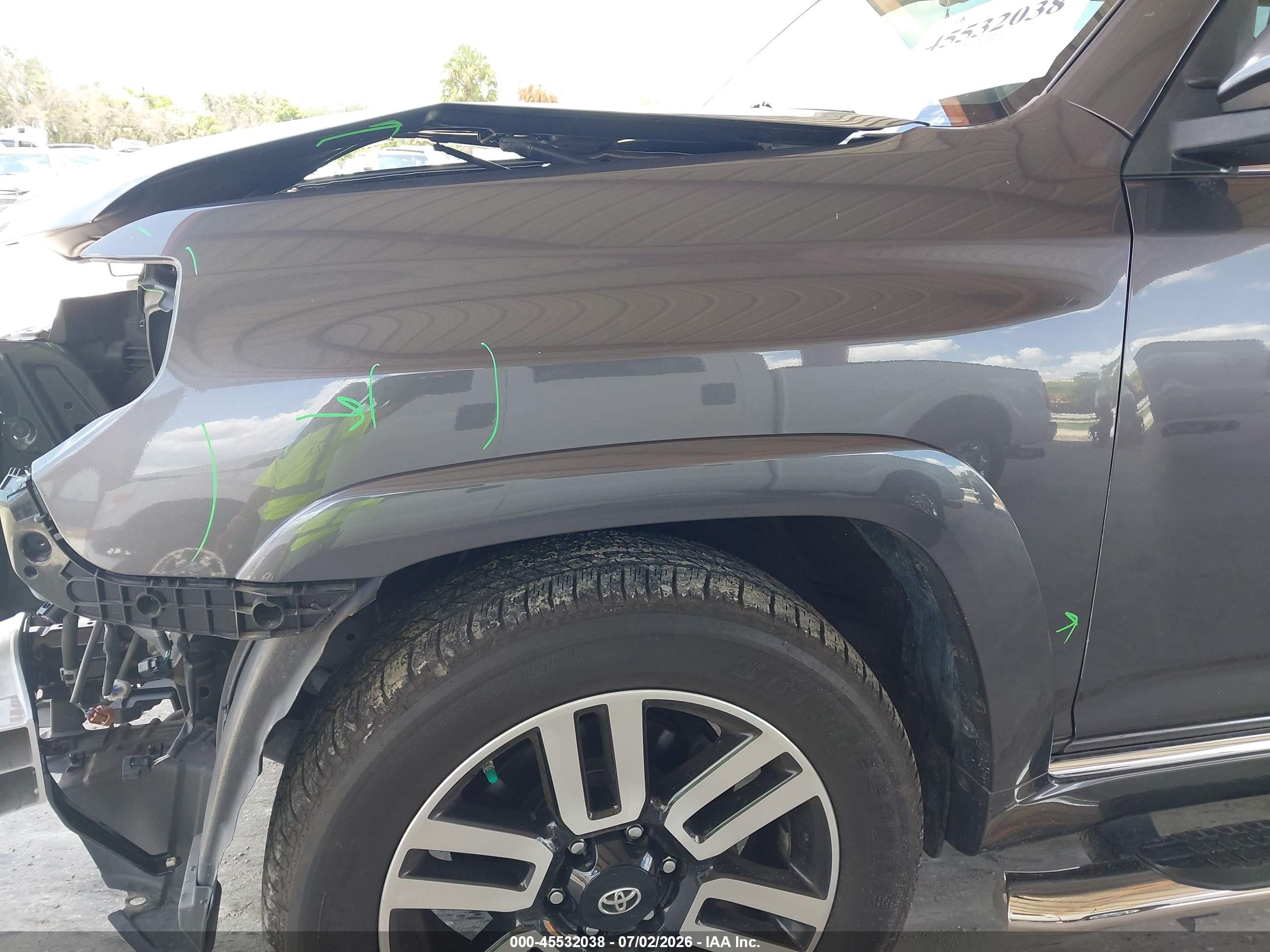 2015 Toyota 4runner Limited/sr5/sr5 Premium/trail/trail Premium/trd Pro Gray vin: JTEBU5JR6F5273233