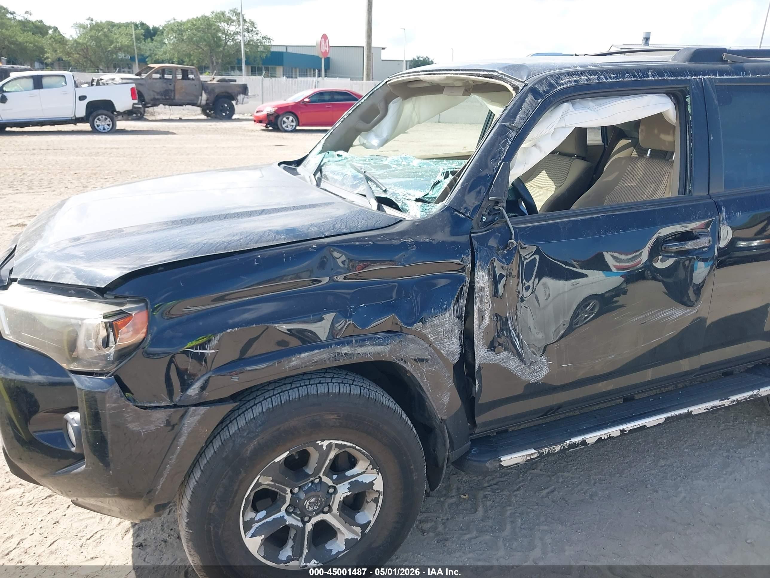 2016 Toyota 4runner Sr5 Черный vin: JTEBU5JR6G5320889