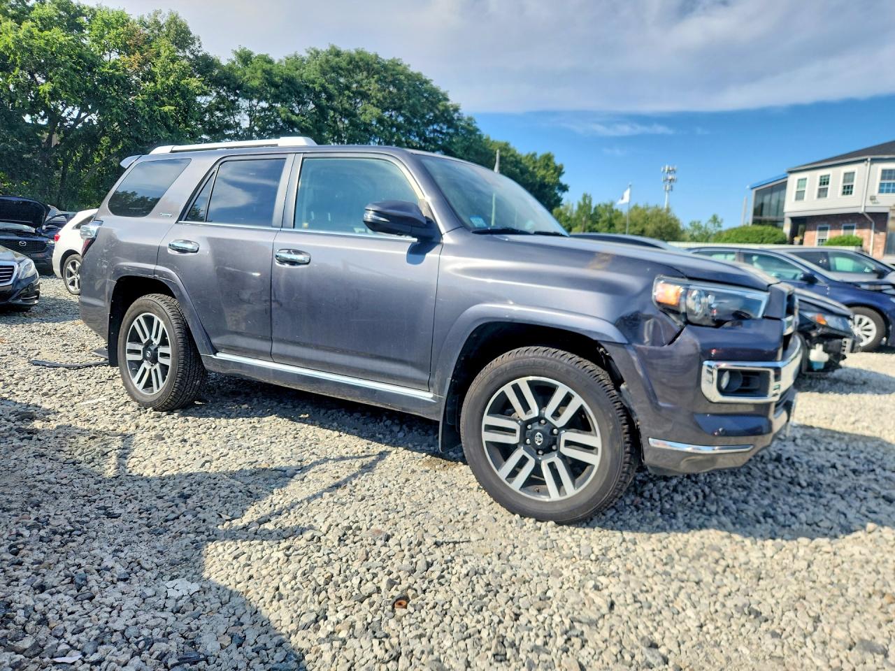2020 Toyota 4runner Limited Серый vin: JTEBU5JR6L5835952