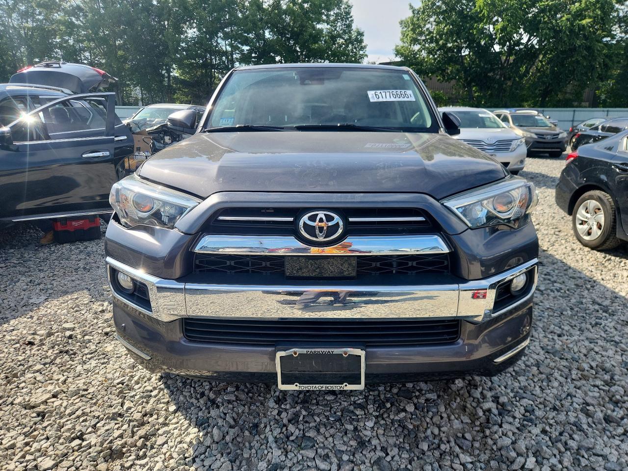 2020 Toyota 4runner Limited Серый vin: JTEBU5JR6L5835952