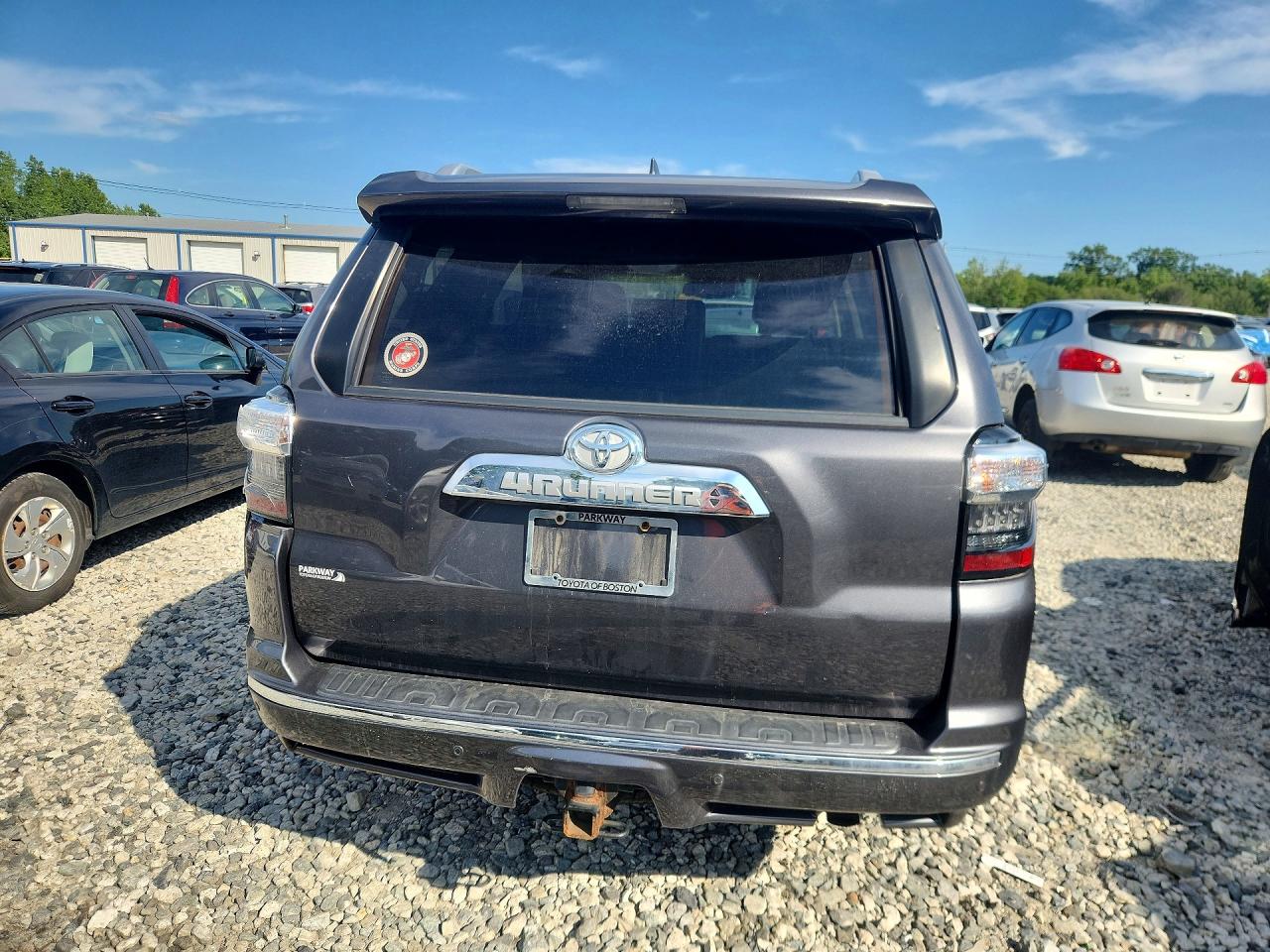 2020 Toyota 4runner Limited Серый vin: JTEBU5JR6L5835952