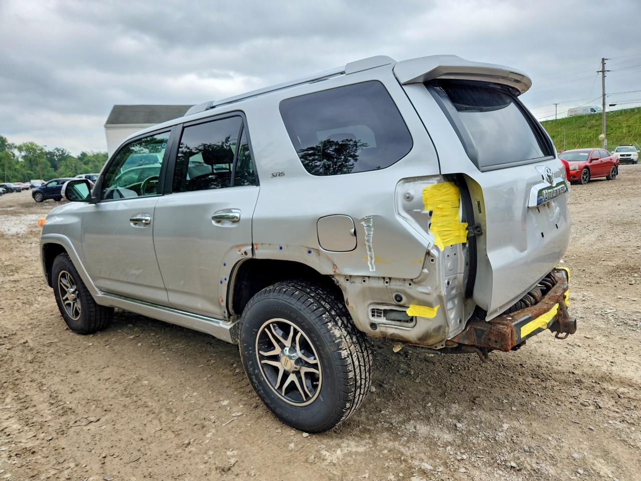 2010 Toyota 4runner Sr5 Silver vin: JTEBU5JR7A5014565