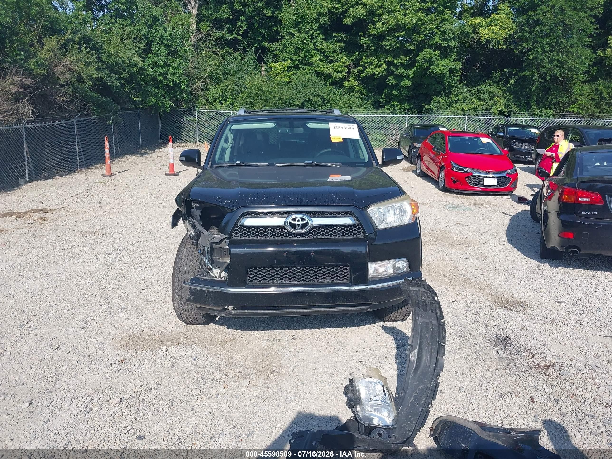 2010 Toyota 4runner Sr5 V6 Черный vin: JTEBU5JR7A5015179