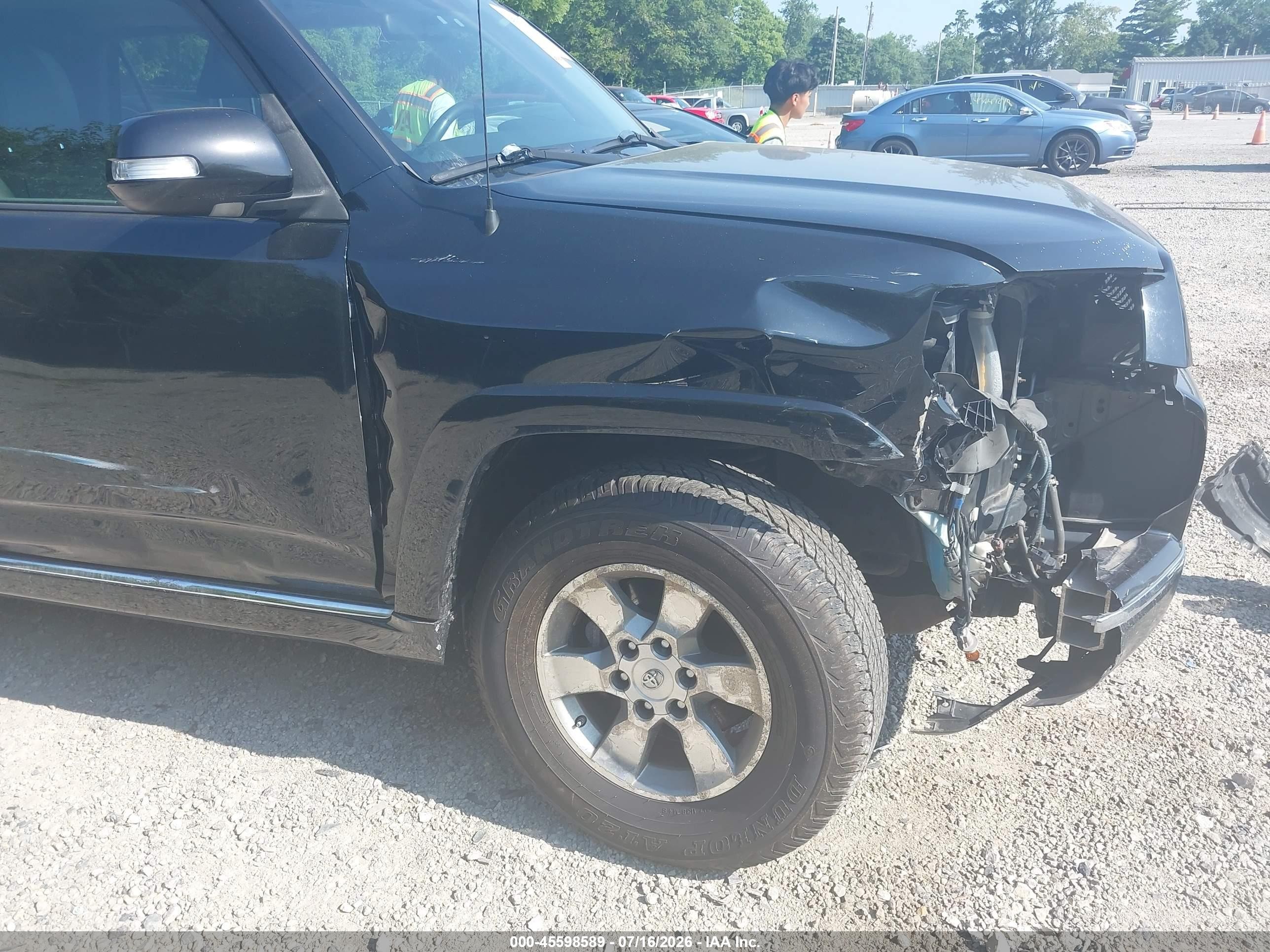 2010 Toyota 4runner Sr5 V6 Черный vin: JTEBU5JR7A5015179