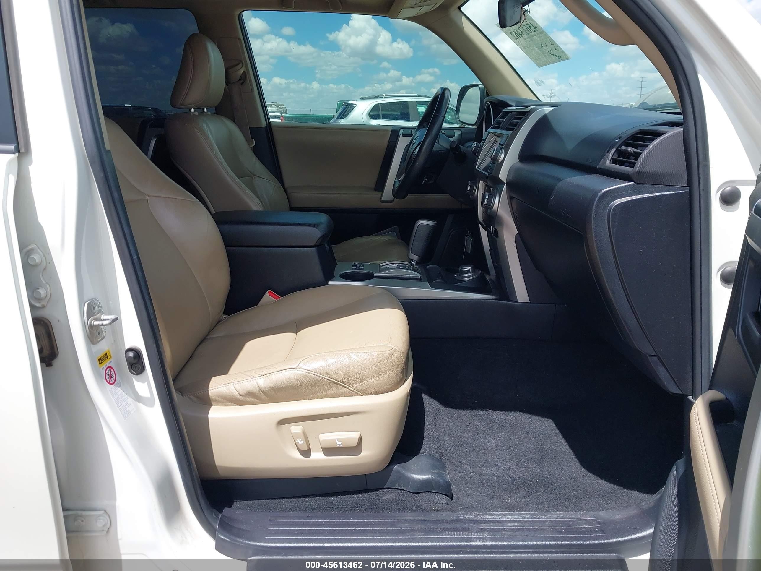 2010 Toyota 4runner Limited V6 White vin: JTEBU5JR7A5016008