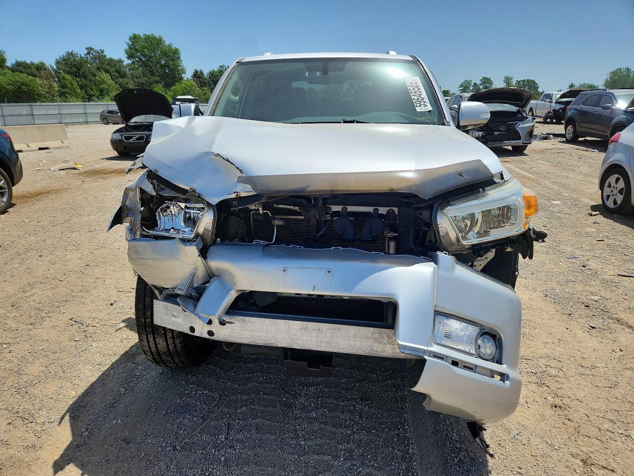 2011 Toyota 4runner Limited Silver vin: JTEBU5JR7B5055439