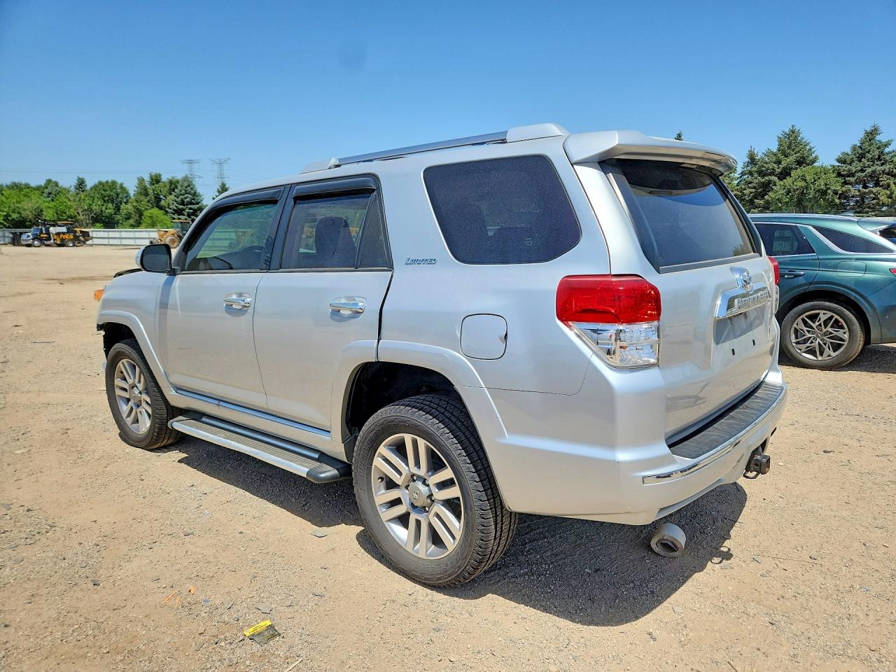 2011 Toyota 4runner Limited Silver vin: JTEBU5JR7B5055439