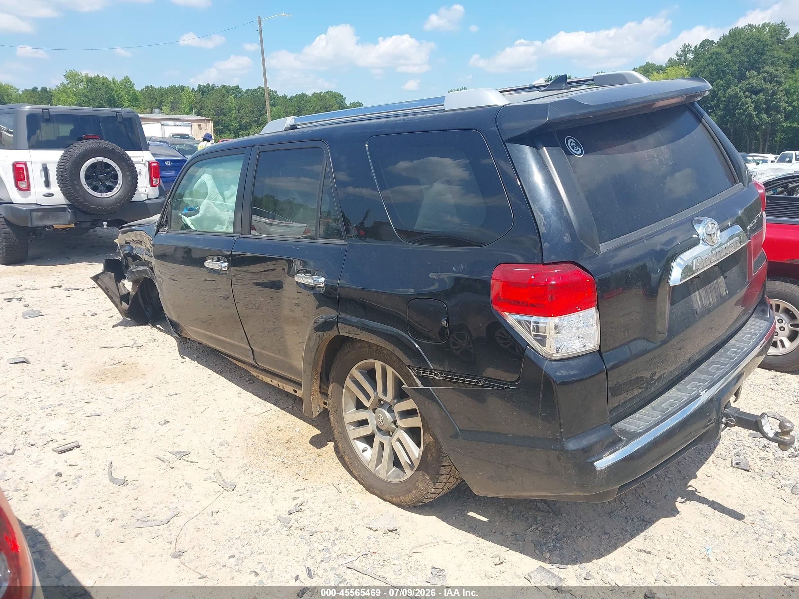 2011 Toyota 4runner Limited V6/sr5 V6/trail V6 Черный vin: JTEBU5JR7B5055652
