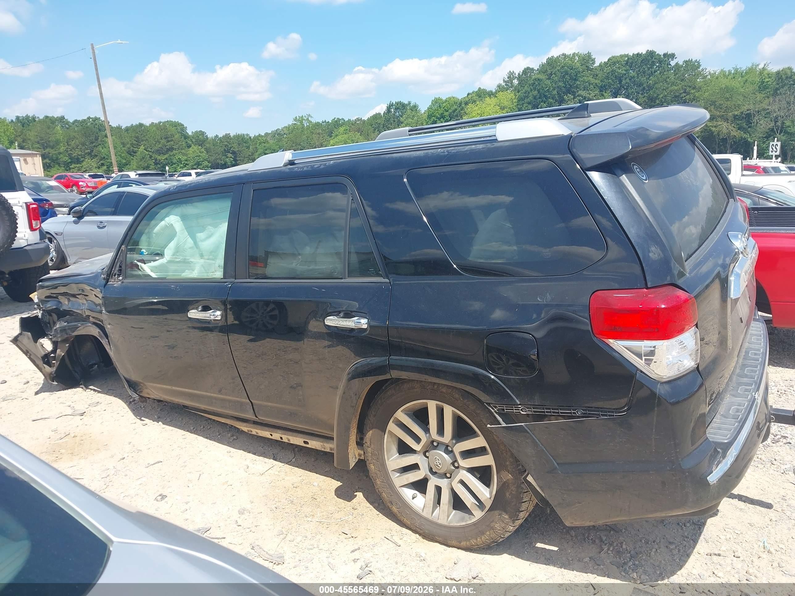 2011 Toyota 4runner Limited V6/sr5 V6/trail V6 Черный vin: JTEBU5JR7B5055652