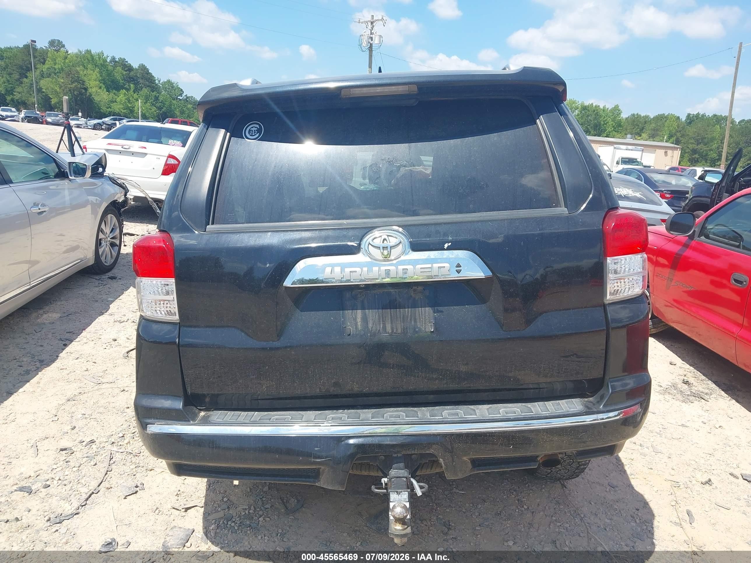 2011 Toyota 4runner Limited V6/sr5 V6/trail V6 Черный vin: JTEBU5JR7B5055652