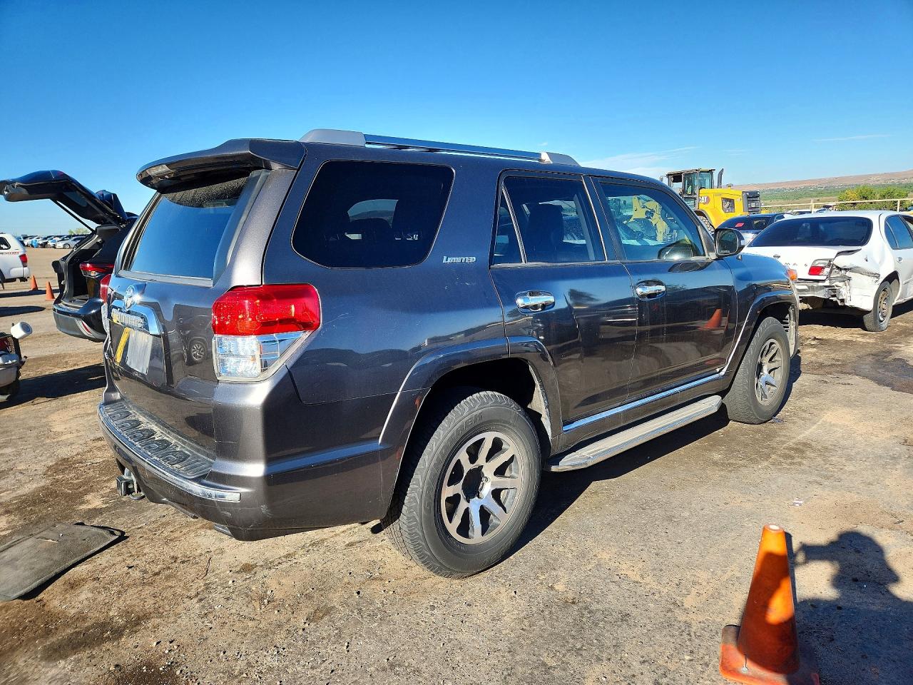 2011 Toyota 4runner Limited Gray vin: JTEBU5JR7B5068448