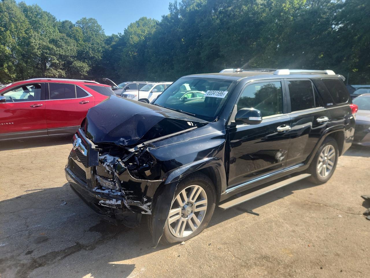 2012 Toyota 4runner Limited Black vin: JTEBU5JR7C5087177
