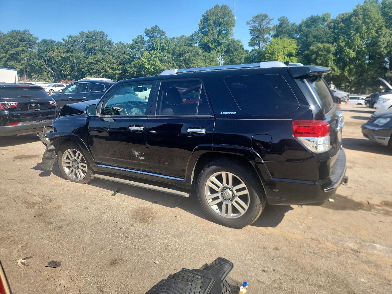 2012 Toyota 4runner Limited Black vin: JTEBU5JR7C5087177