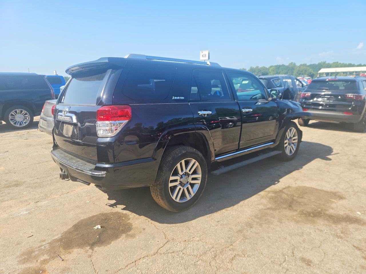 2012 Toyota 4runner Limited Black vin: JTEBU5JR7C5087177