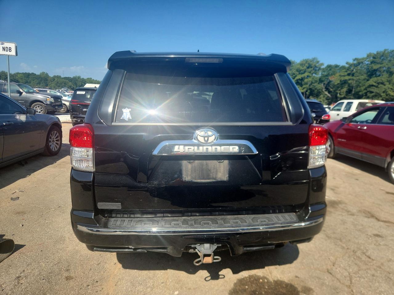 2012 Toyota 4runner Limited Black vin: JTEBU5JR7C5087177