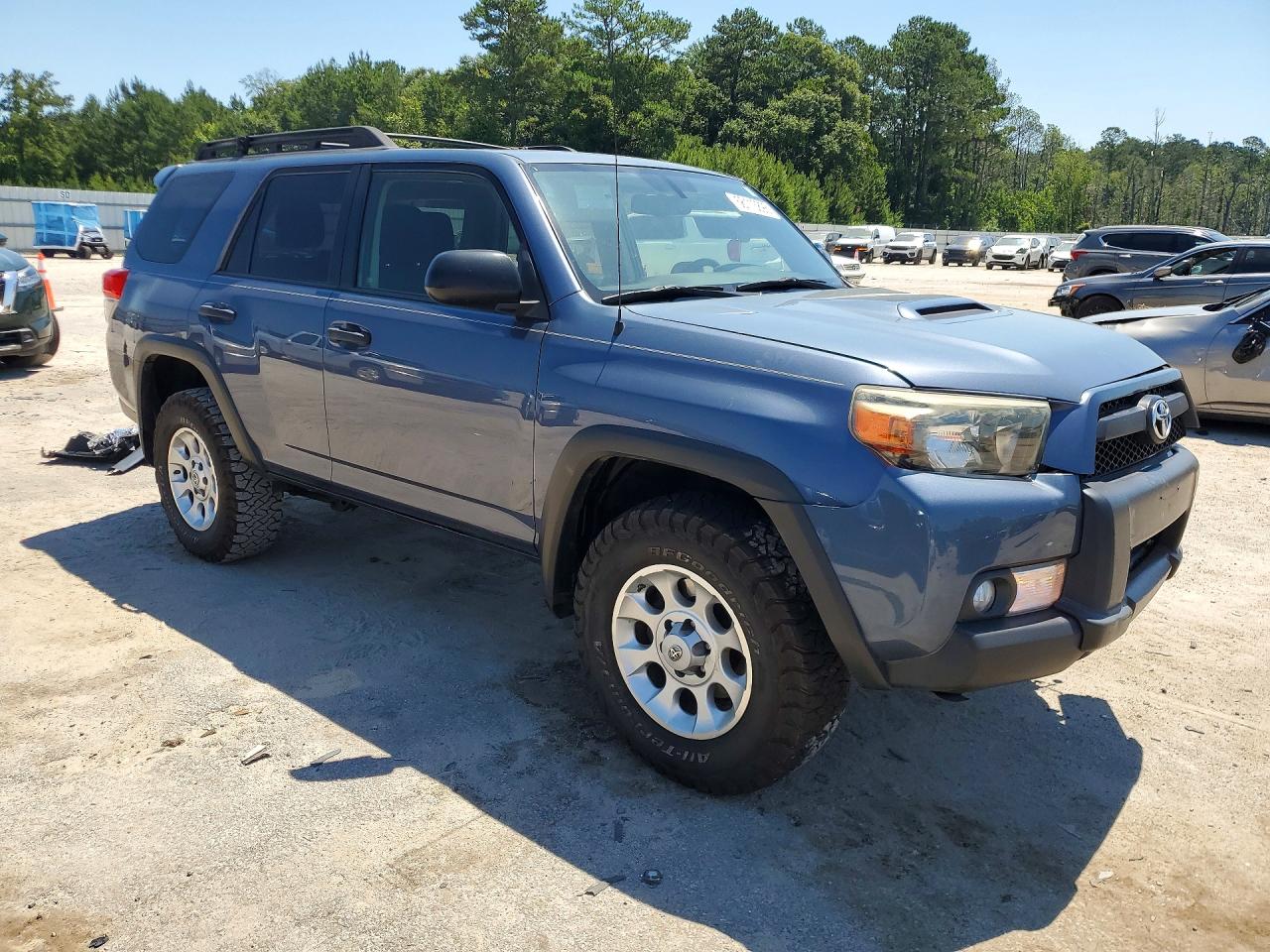 2012 Toyota 4runner Trail Blue vin: JTEBU5JR7C5090709