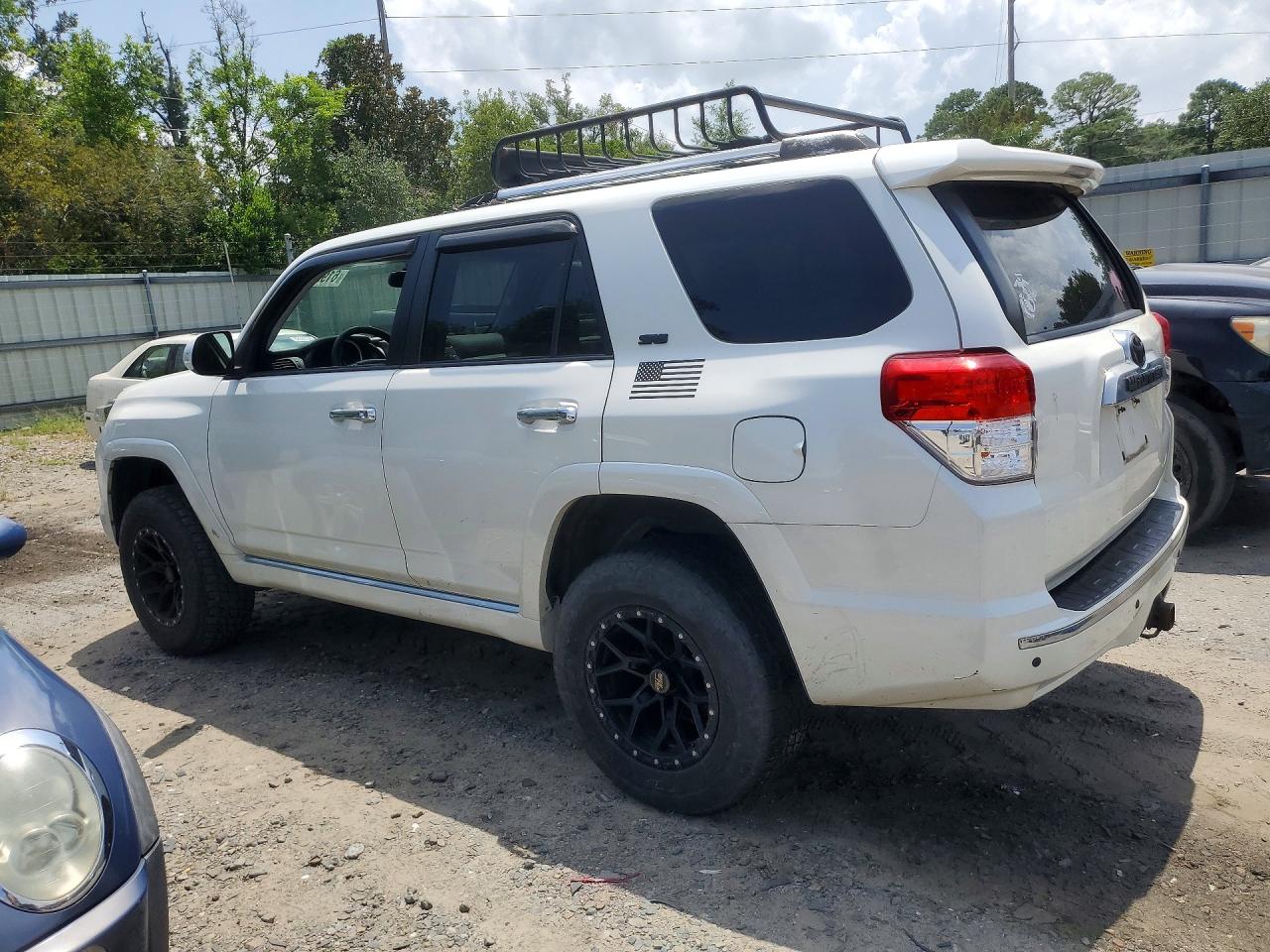 2012 Toyota 4runner Sr5 White vin: JTEBU5JR7C5093397