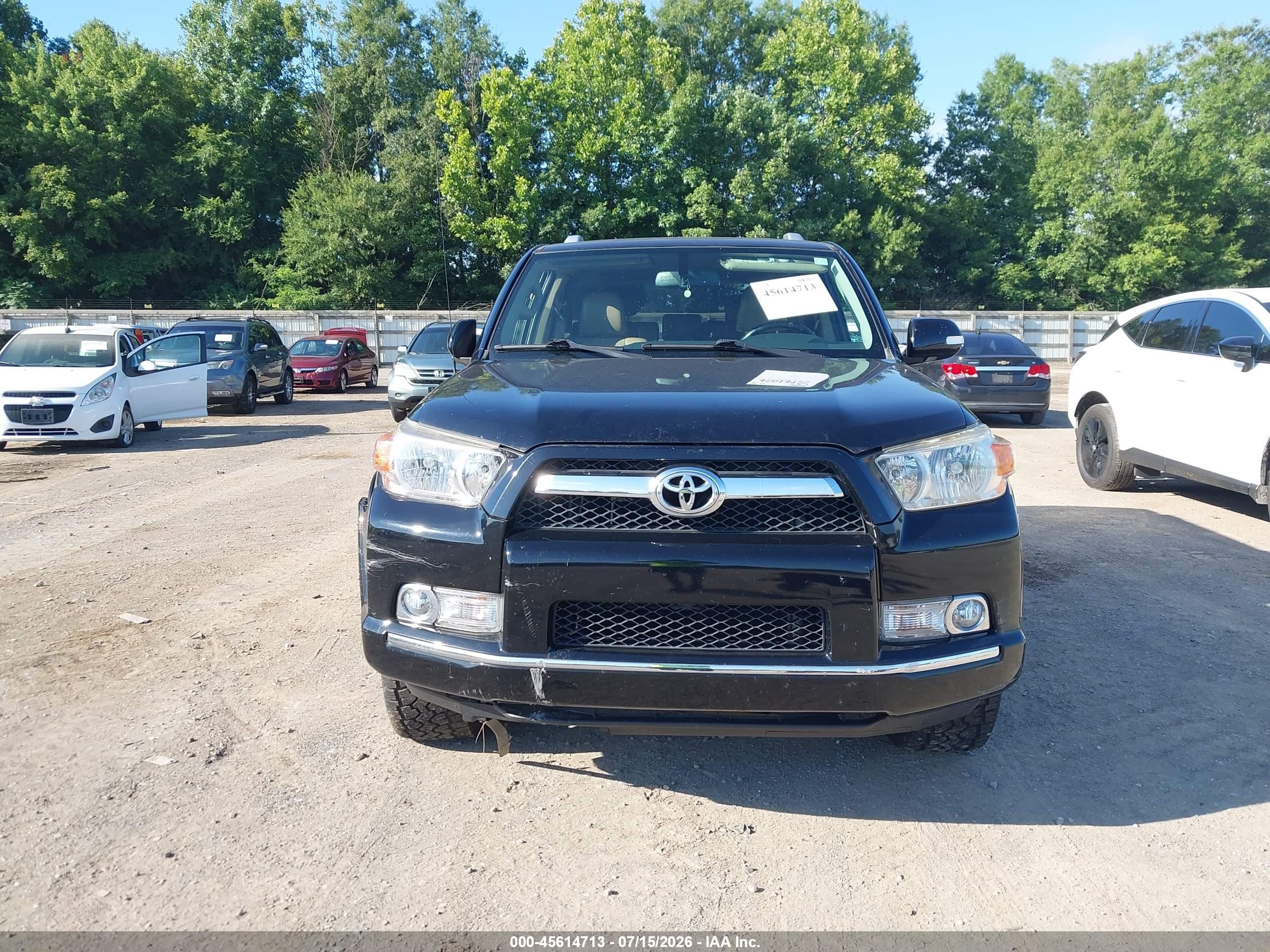 2012 Toyota 4runner Limited Black vin: JTEBU5JR7C5103734
