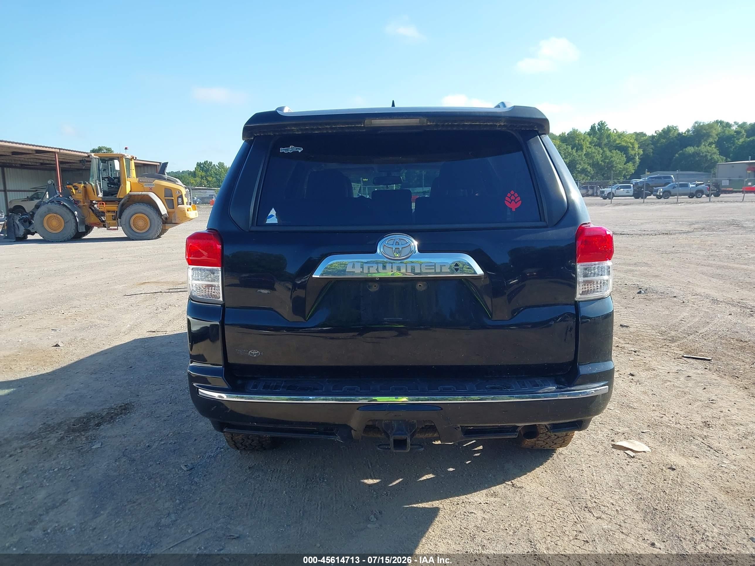 2012 Toyota 4runner Limited Black vin: JTEBU5JR7C5103734