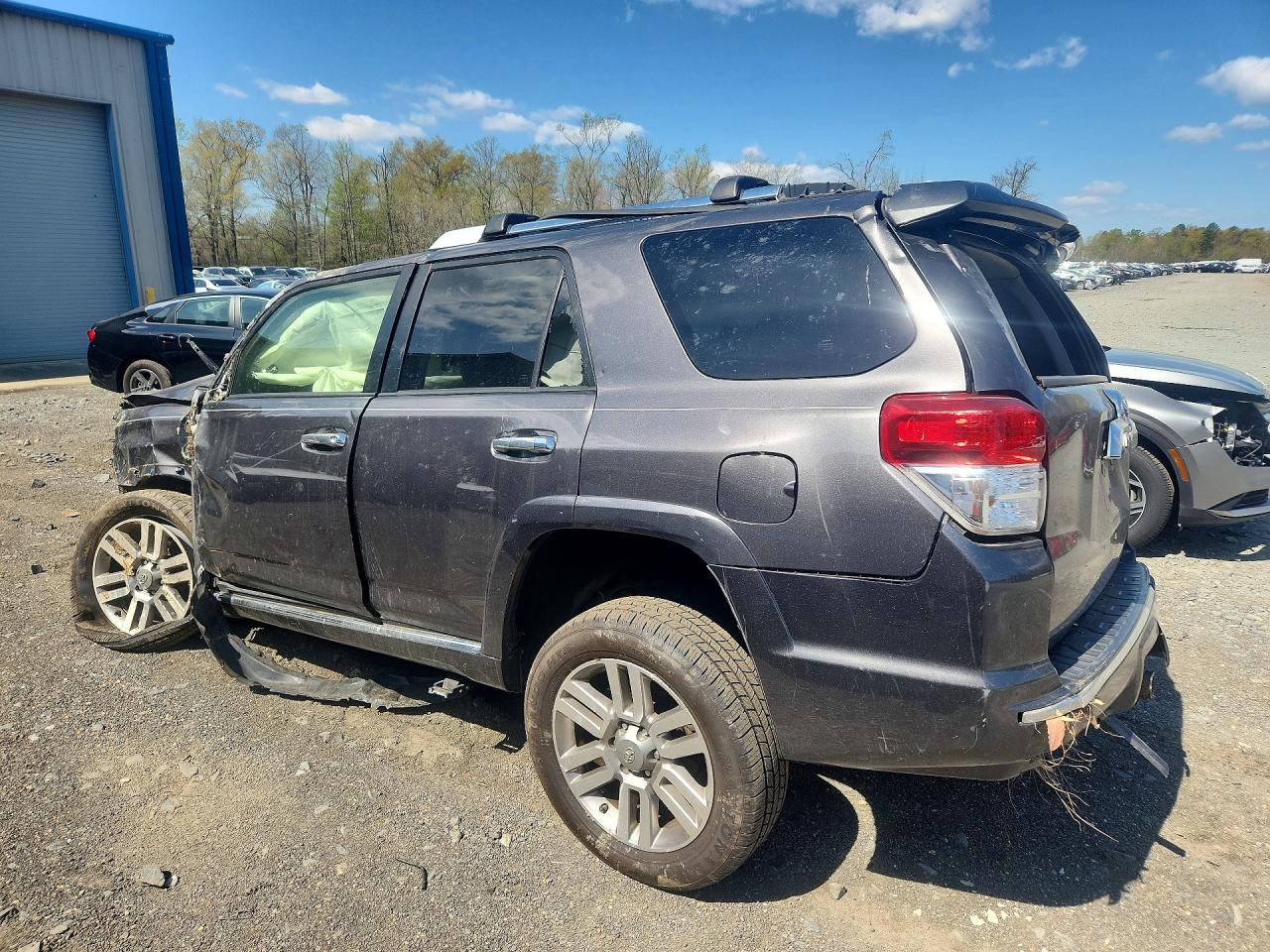 2013 Toyota 4runner Limited Gray vin: JTEBU5JR7D5133334