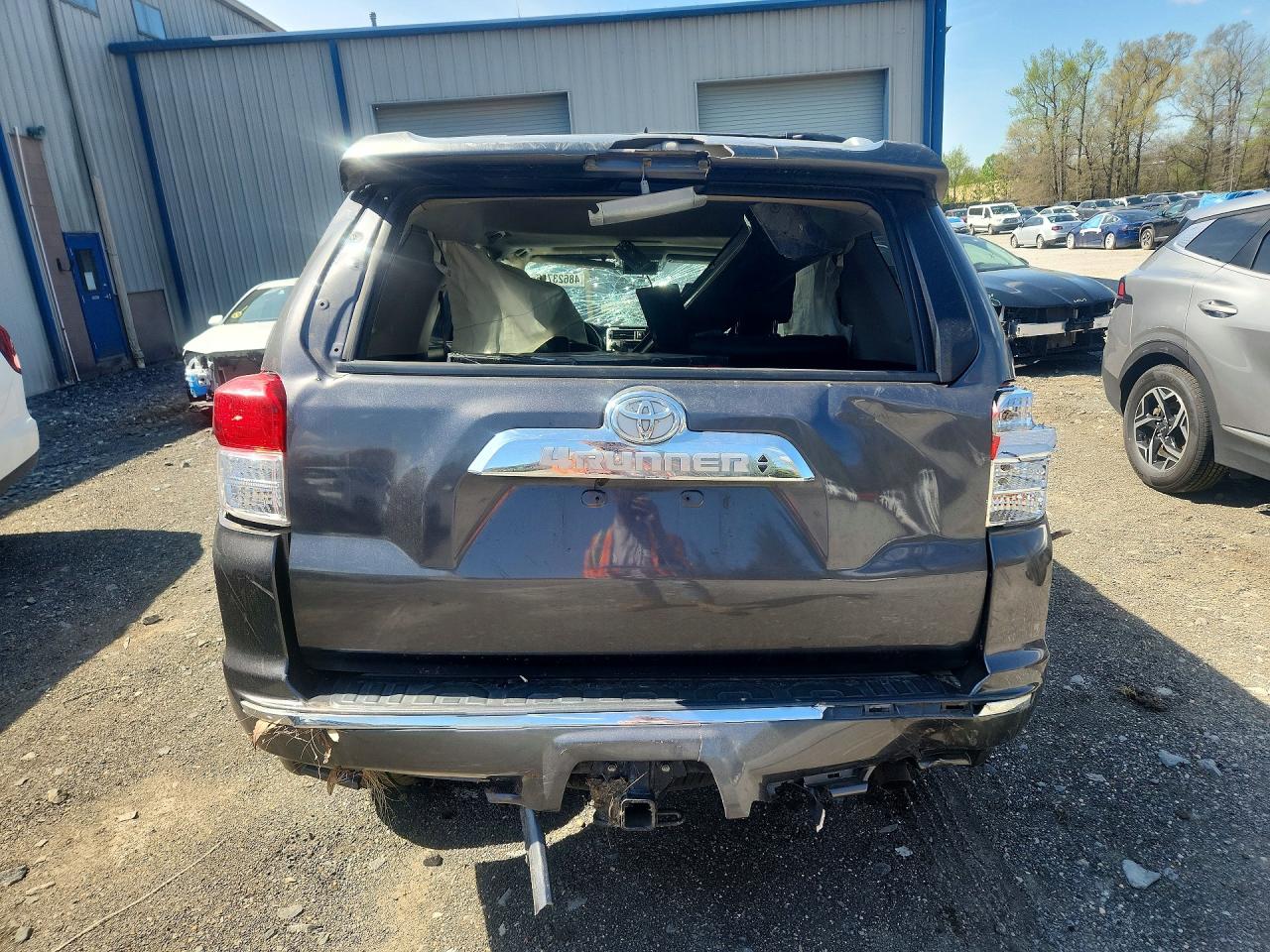 2013 Toyota 4runner Limited Gray vin: JTEBU5JR7D5133334