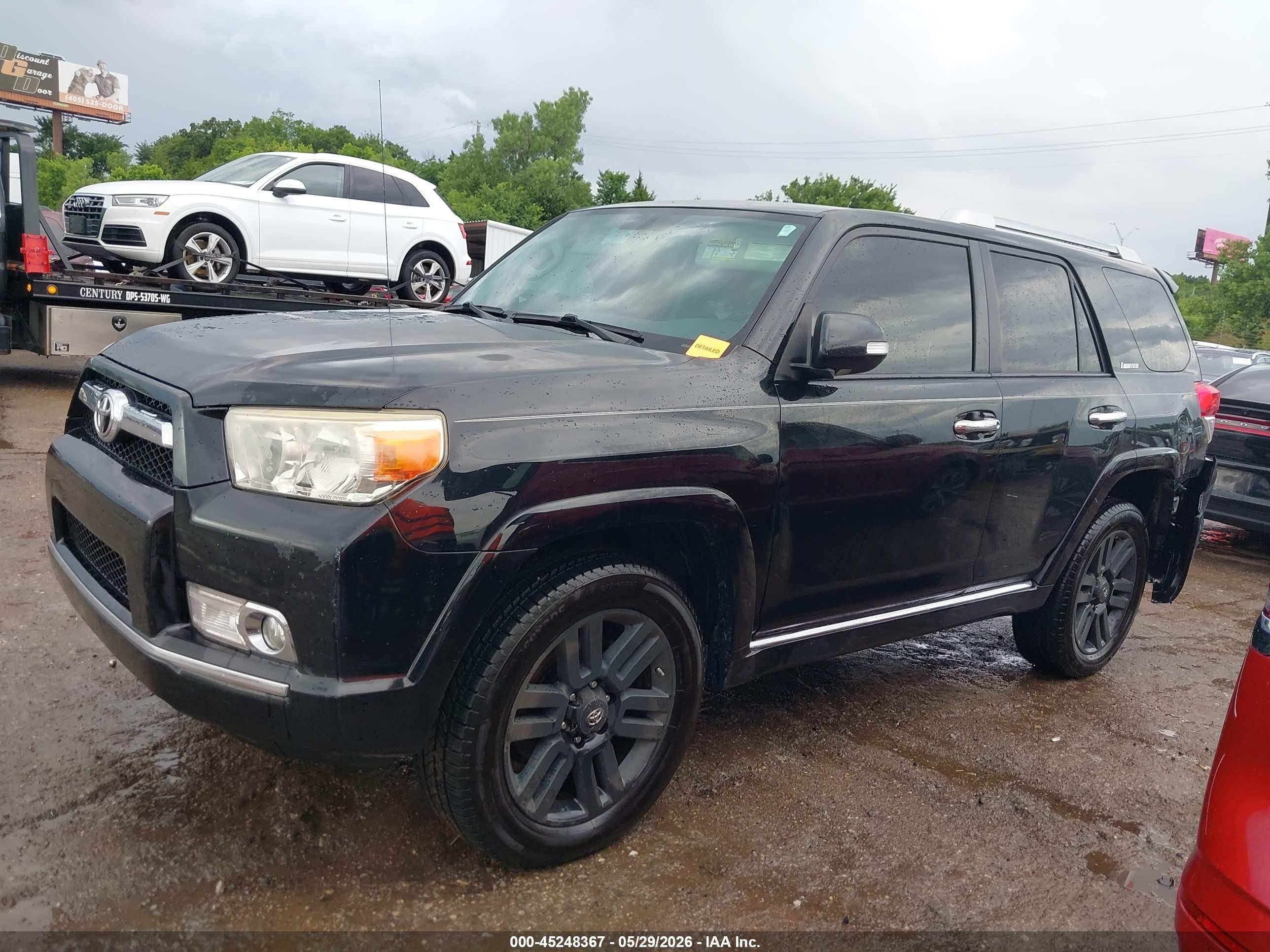 2013 Toyota 4runner Limited Black vin: JTEBU5JR7D5133561
