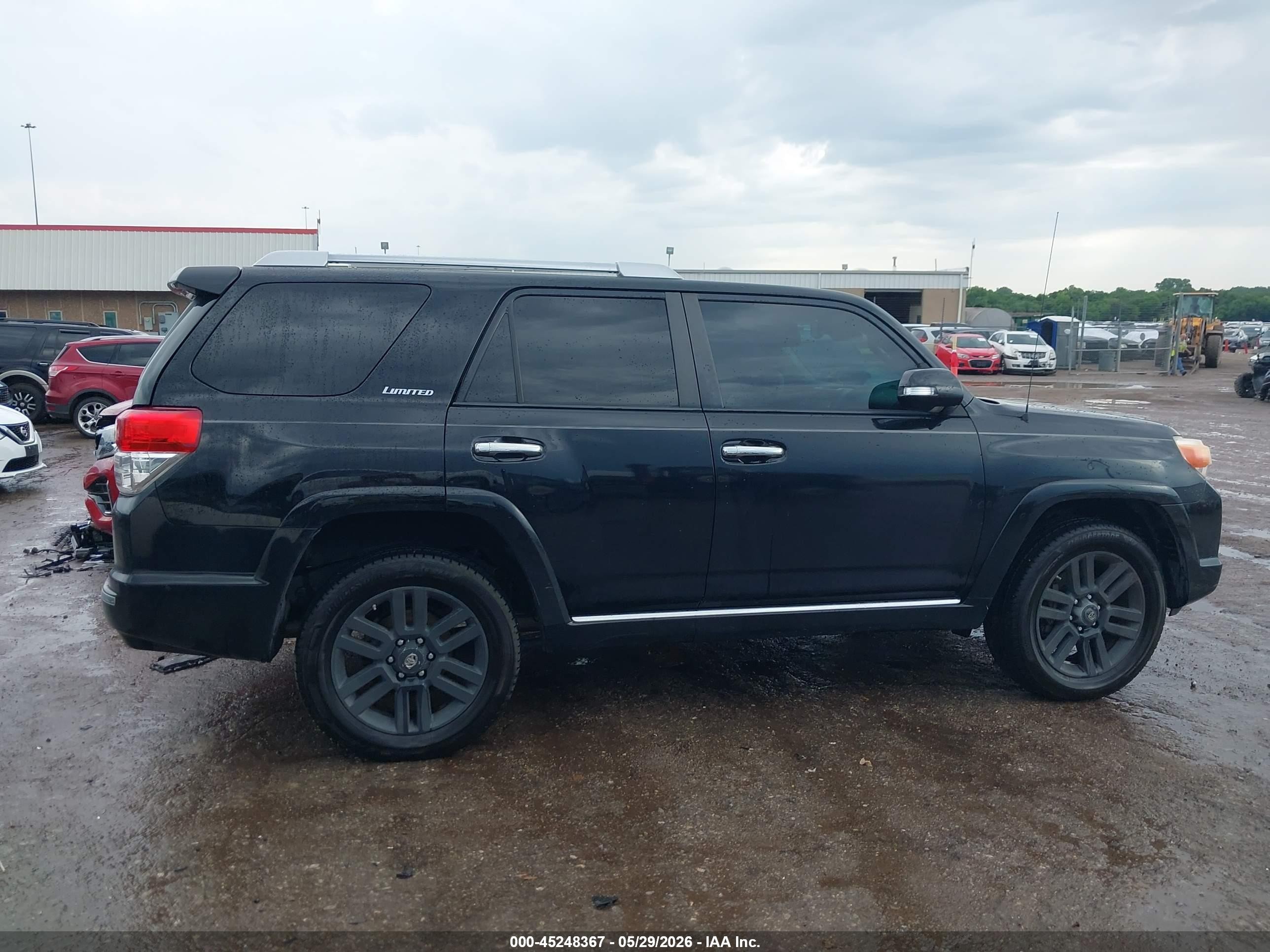 2013 Toyota 4runner Limited Black vin: JTEBU5JR7D5133561