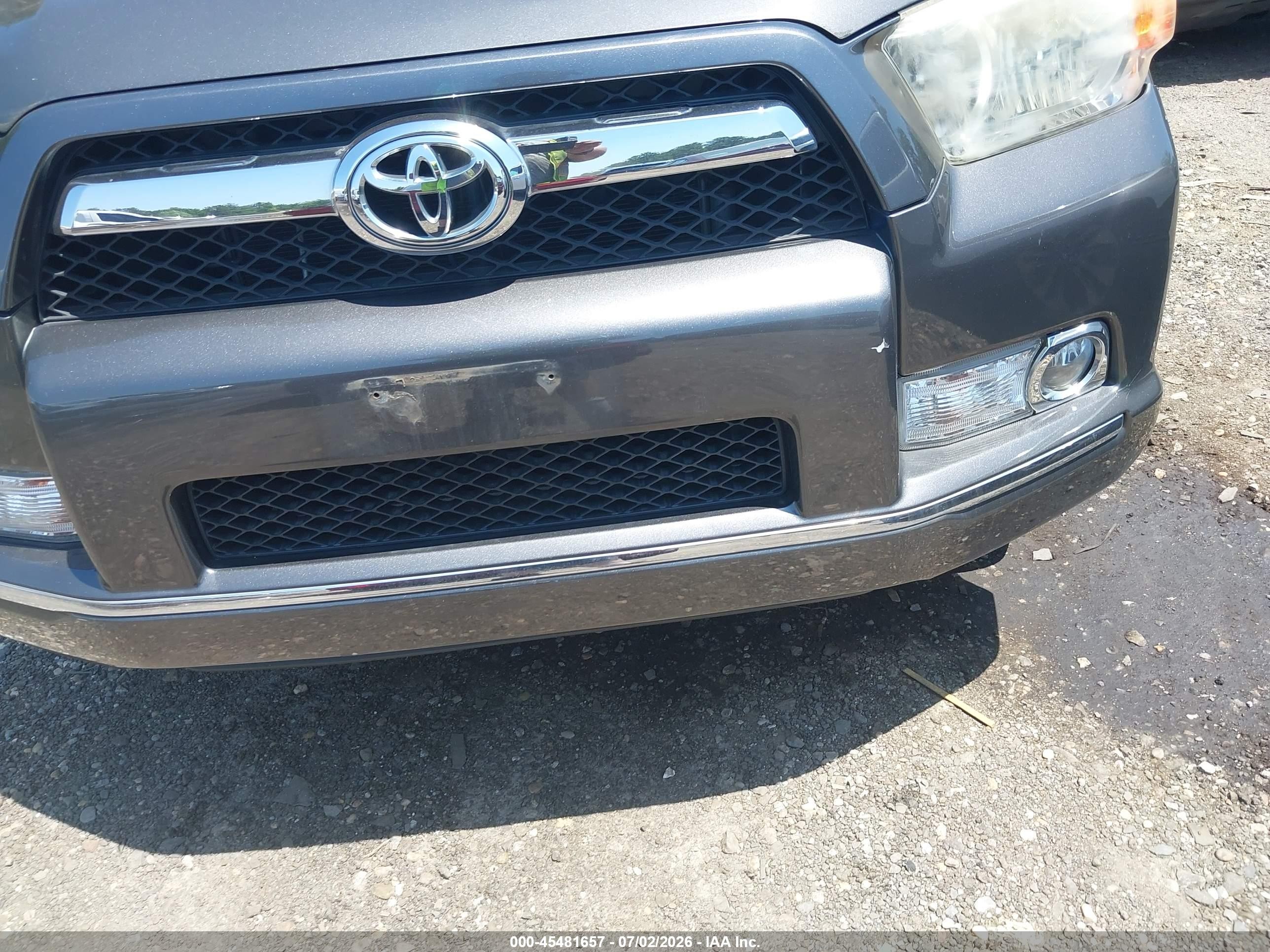 2013 Toyota 4runner Limited Black vin: JTEBU5JR7D5144611