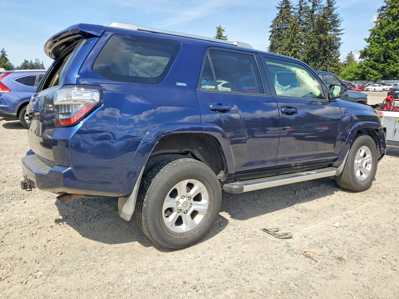 2014 Toyota 4runner Sr5 Синий vin: JTEBU5JR7E5150457