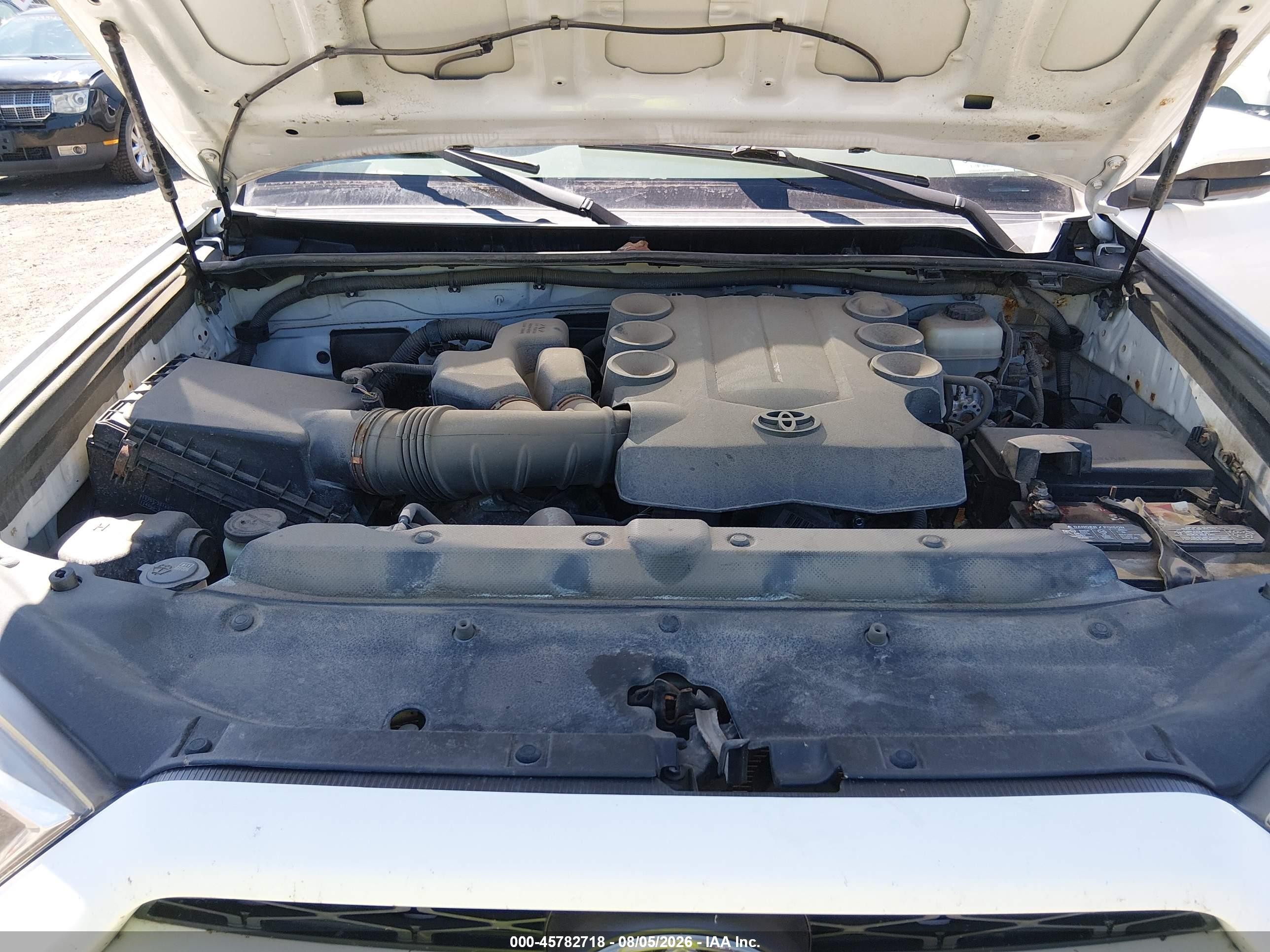 2014 Toyota 4runner Sr5 Premium White vin: JTEBU5JR7E5181143