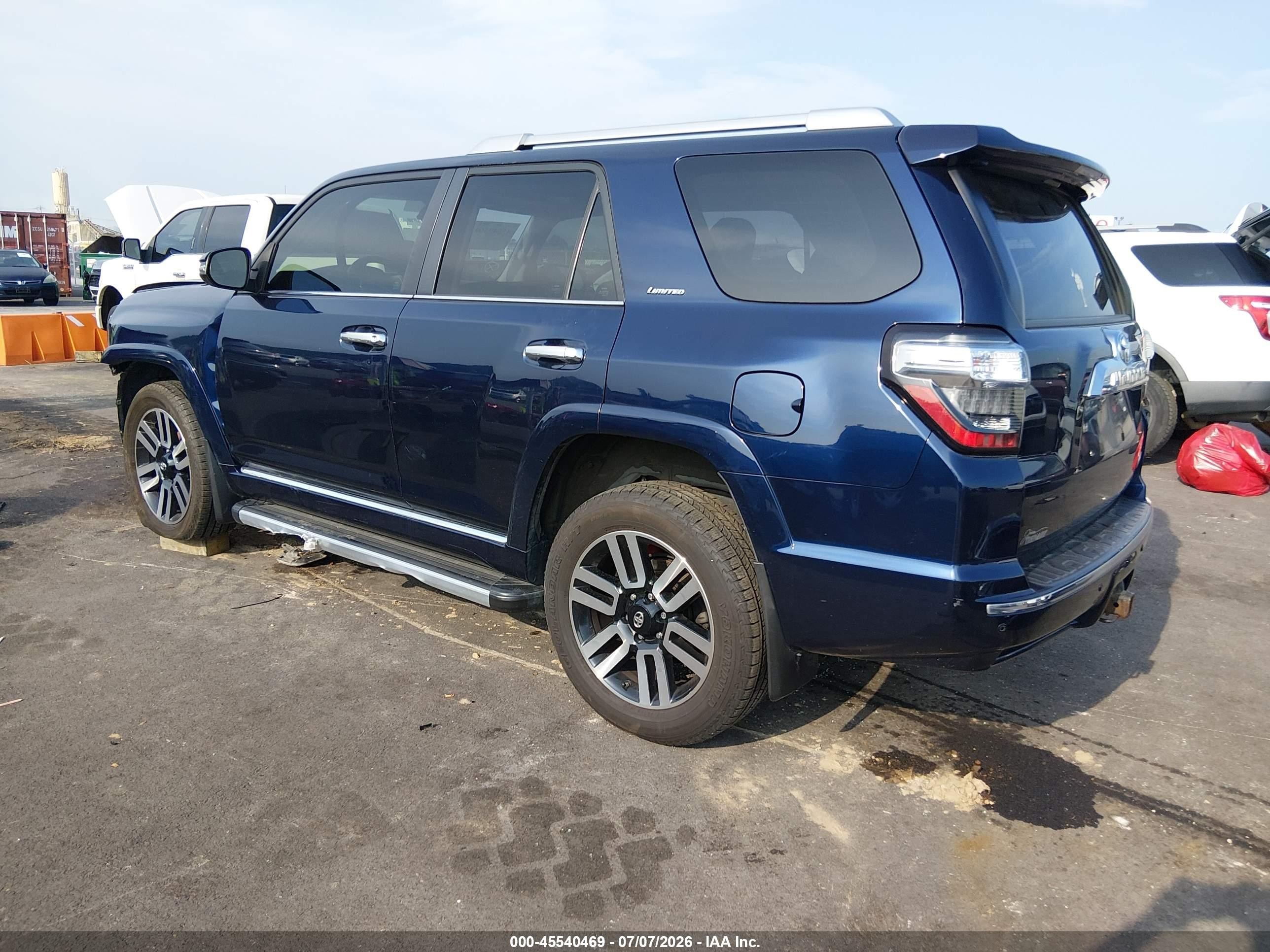 2014 Toyota 4runner Sr5/limited/trail Синий vin: JTEBU5JR7E5202556
