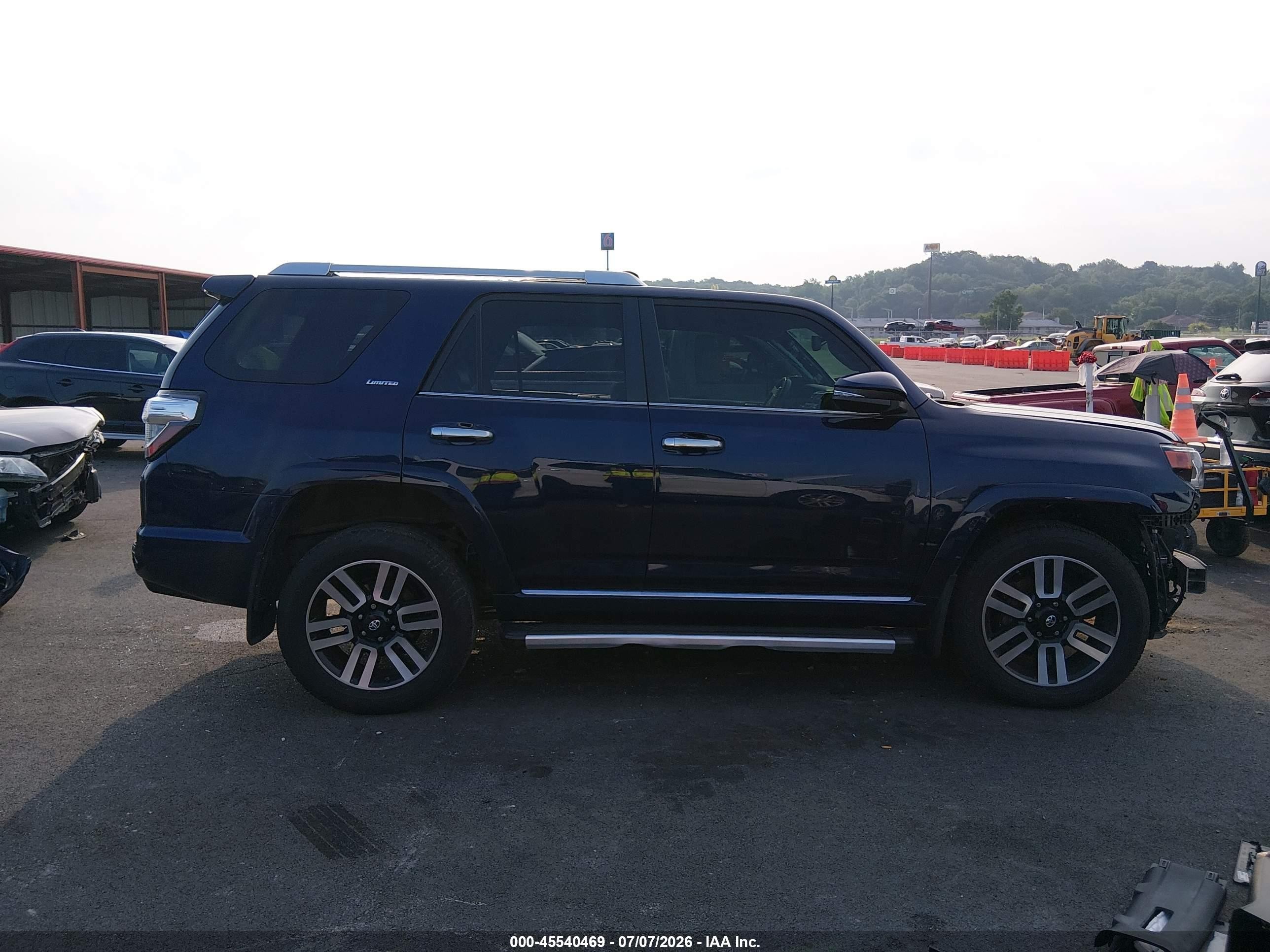 2014 Toyota 4runner Sr5/limited/trail Синий vin: JTEBU5JR7E5202556